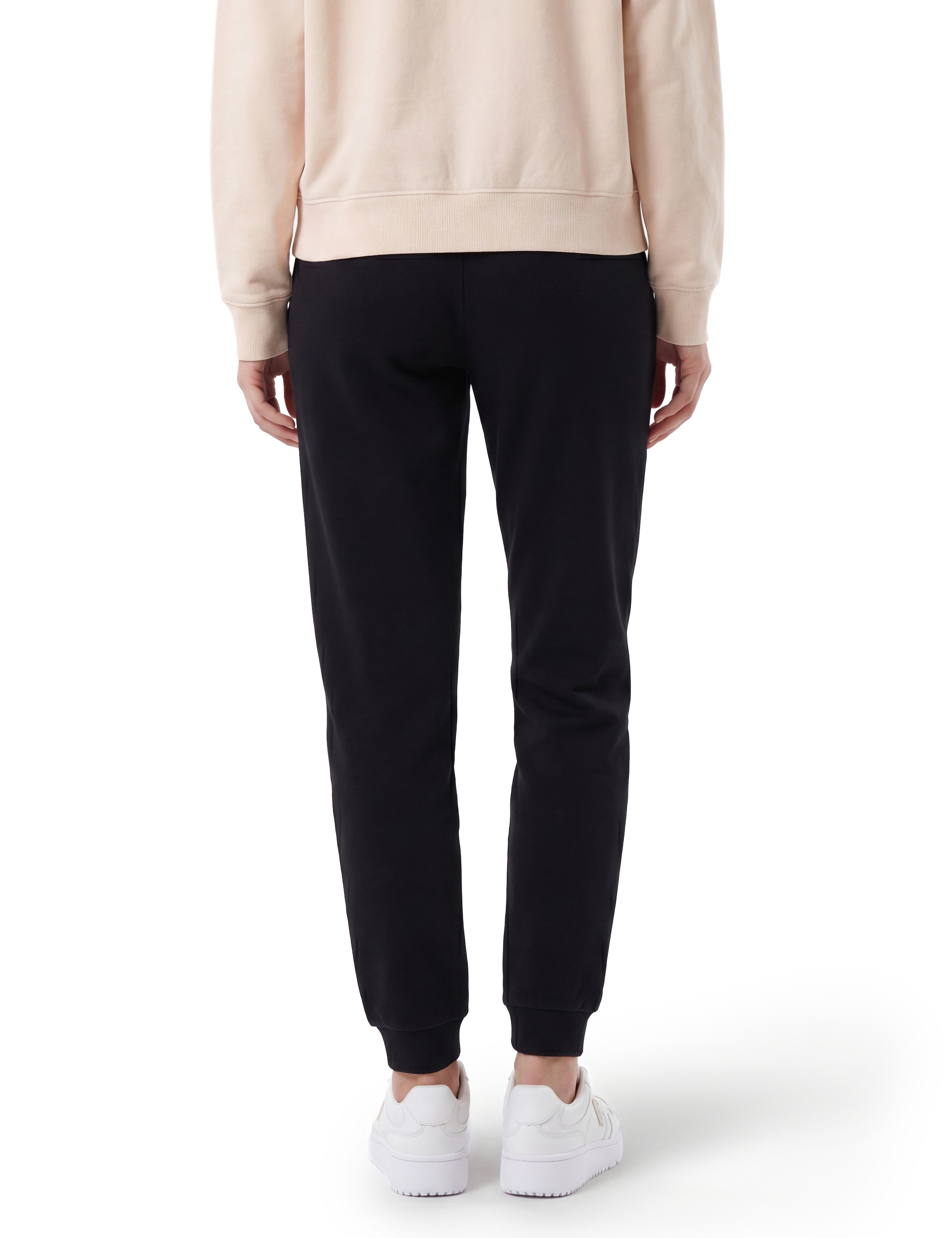 Guess Jogginghose »OLYMPE LONG PANTS«  in Scuba-Qualität, Logo-Patch