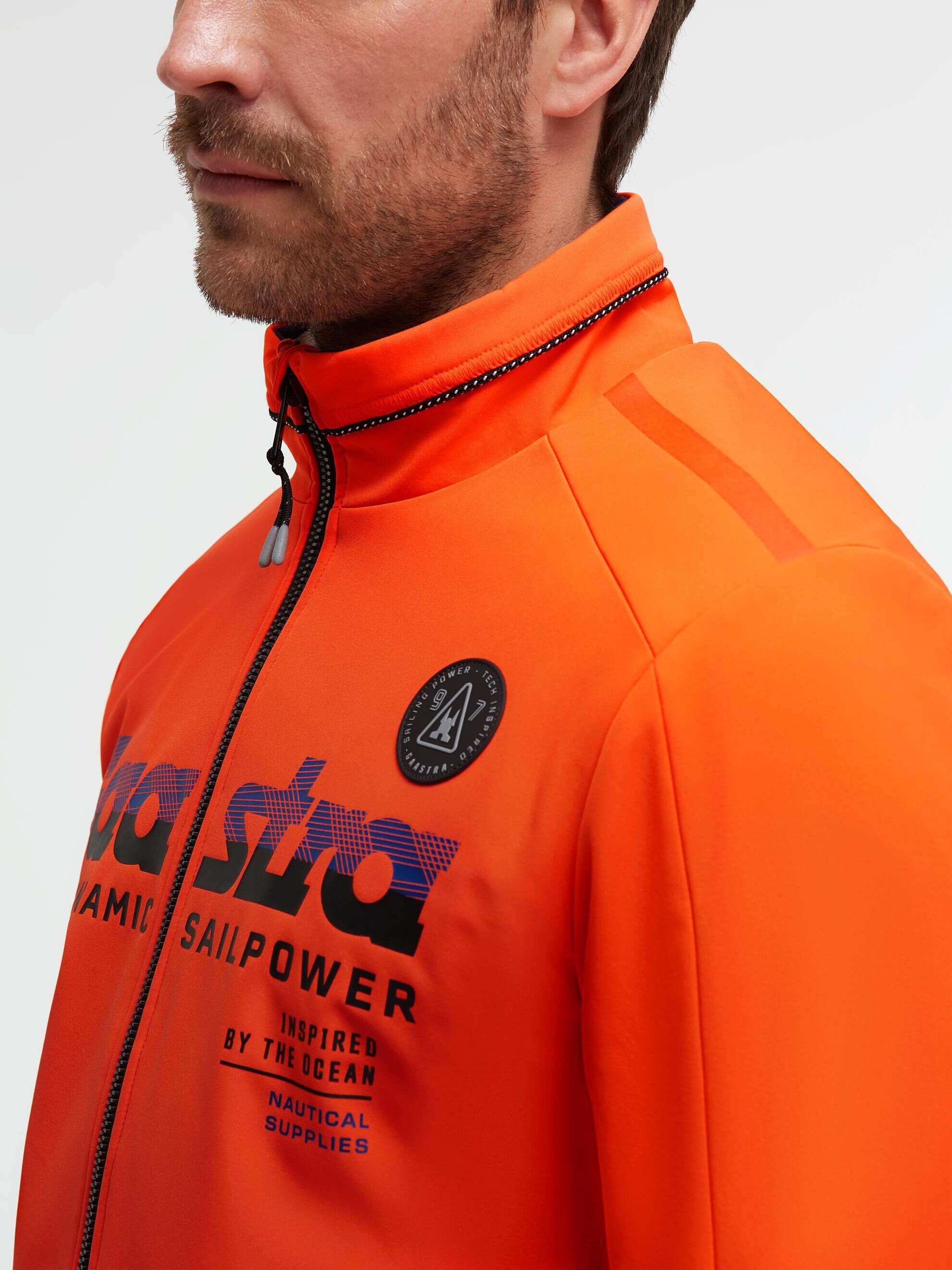 Gaastra Softshelljacke ohne Kapuze mit Windfangleiste