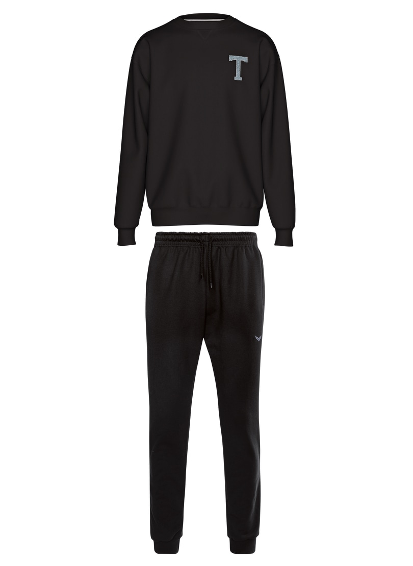 Trigema Freizeitanzug »TRIGEMA Vintage Jogginganzug« 1 Stk. tlg.