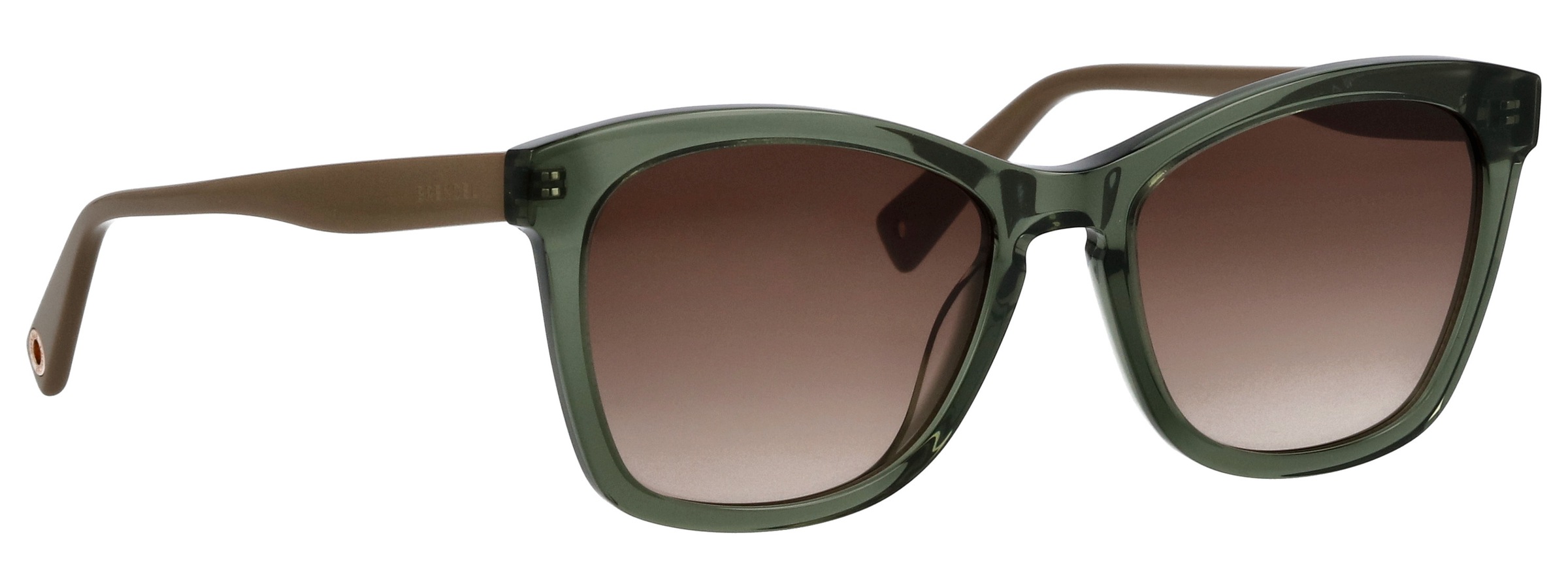 Sonnenbrille BRENDEL EYEWEAR "BRENDEL eyewear Sonnenbrille", Damen, transparent (wohltuendes oliv transparent), Sonnenbrillen Sonnenbrille 2