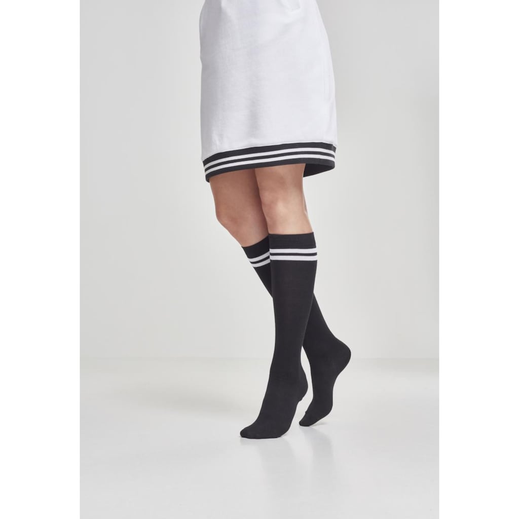 URBAN CLASSICS Freizeitsocken »Damen Ladies College Socks«, (1 Paar)