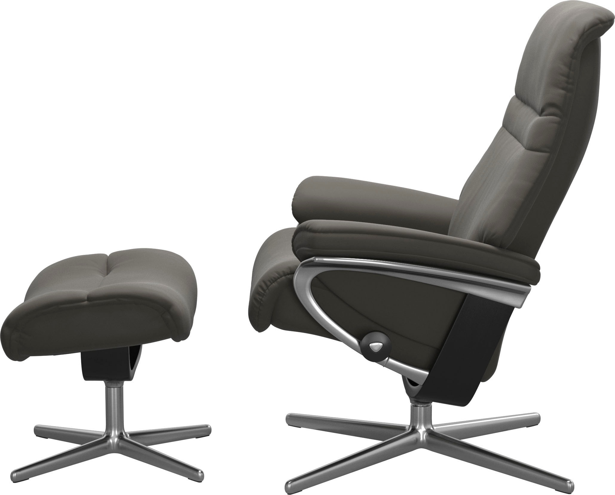 Stressless® Relaxsessel »Sunrise«, mit Cross Base, Größe S, M & L, Holzakzent Schwarz