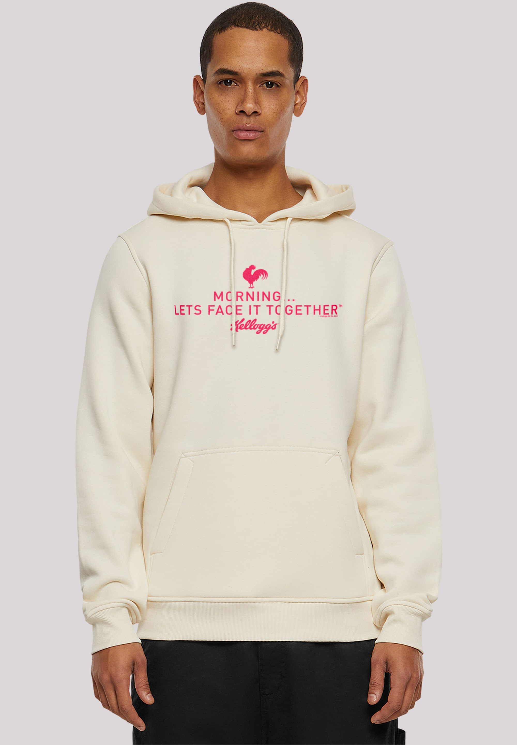 F4NT4STIC Kapuzenpullover "Kelloggs Breakfast Cereals Morning Lets Face It" günstig online kaufen