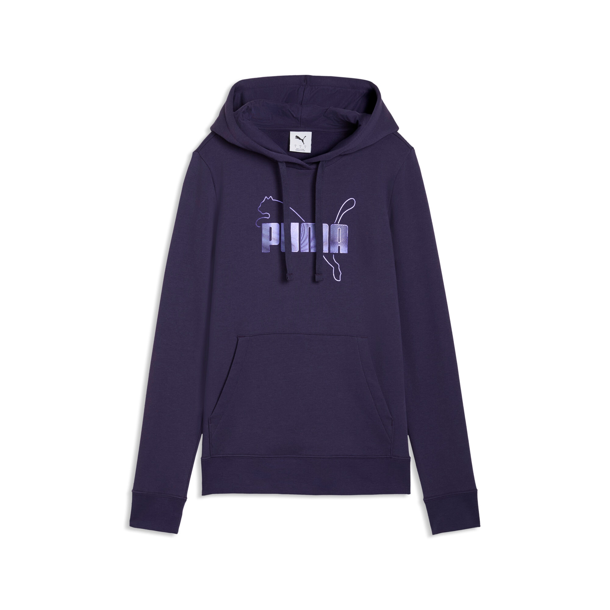 PUMA Kapuzensweatshirt "ESS LOGO LAB METALLIC HOODIE TR", Regular Fit, mit günstig online kaufen