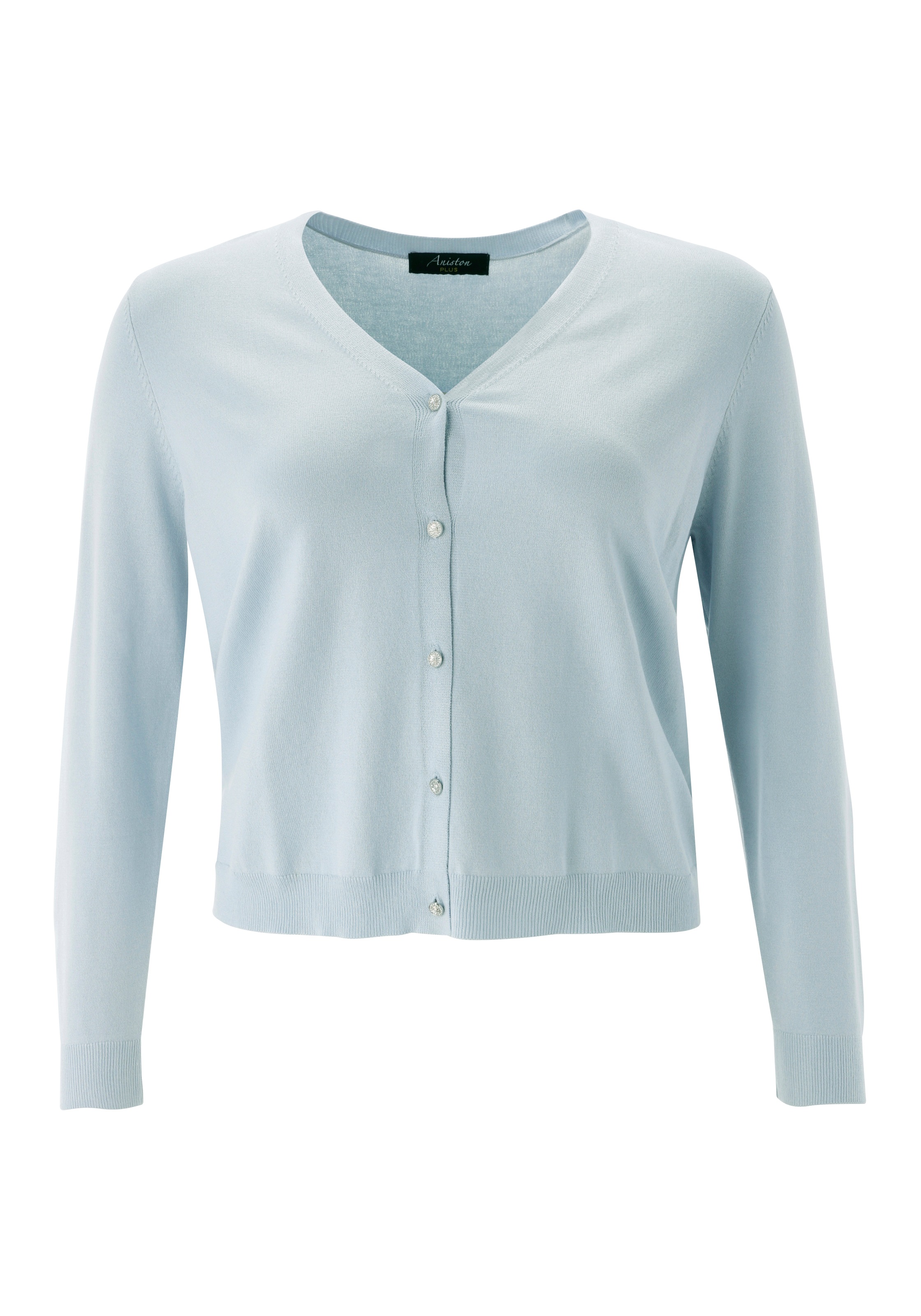 Aniston PLUS Strickjacke mit edlen Knöpfen - NEUE KOLLEKTION