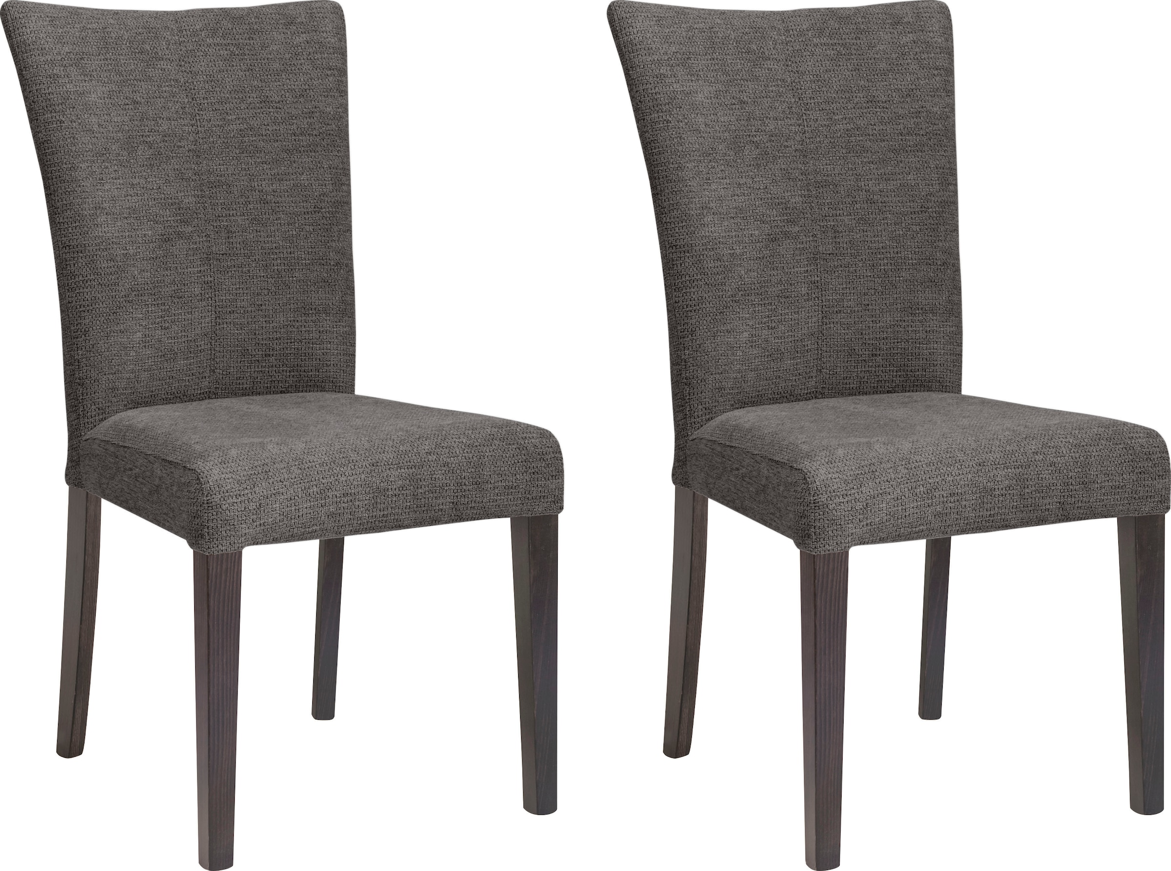 Home affaire 4-Fußstuhl "Aspen" (Set) 2 Stk.Beine aus massiver Buche, wenge günstig online kaufen