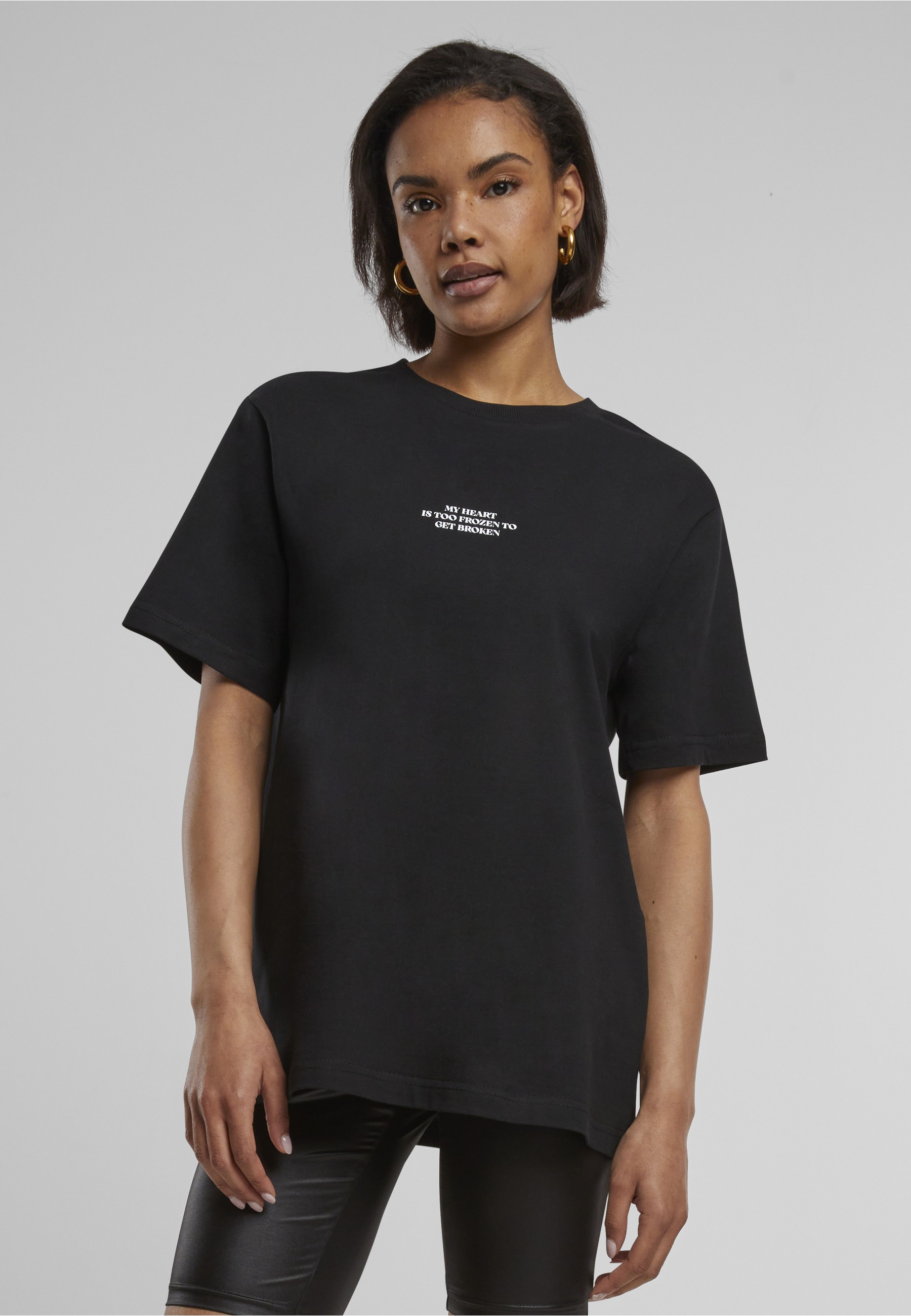 Miss Tee T-Shirt »Miss Tee Damen Too Frozen Tee« 1 Stk.