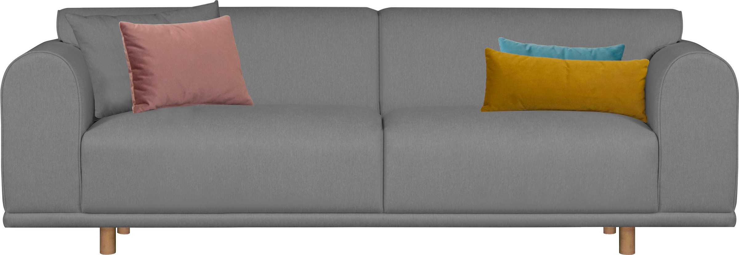 OTTO home 3-Sitzer "Maroon" in skandinavischem Design, mit losen Kissen günstig online kaufen