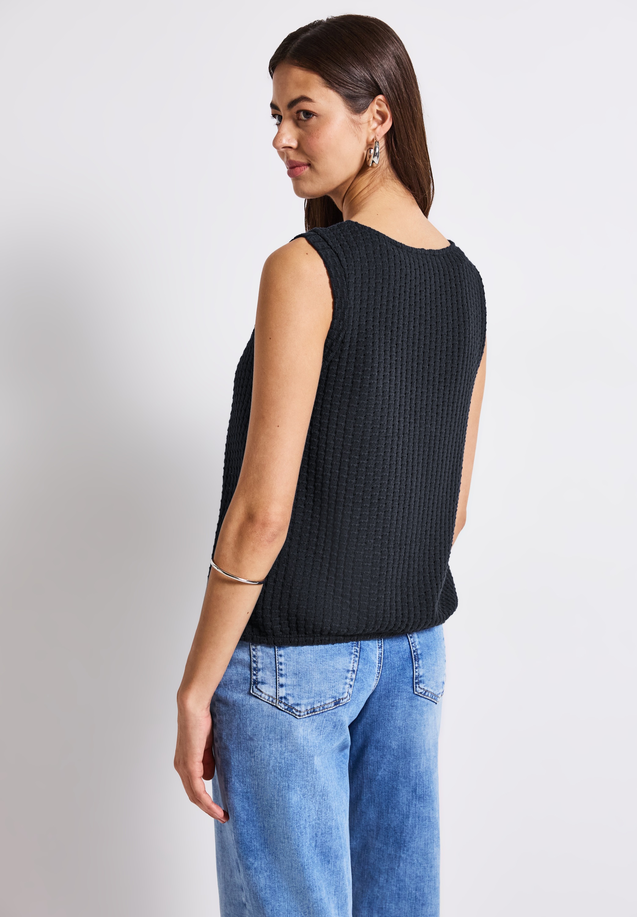 STREET ONE Trägertop aus Baumwolle mit Stretchanteil günstig online kaufen