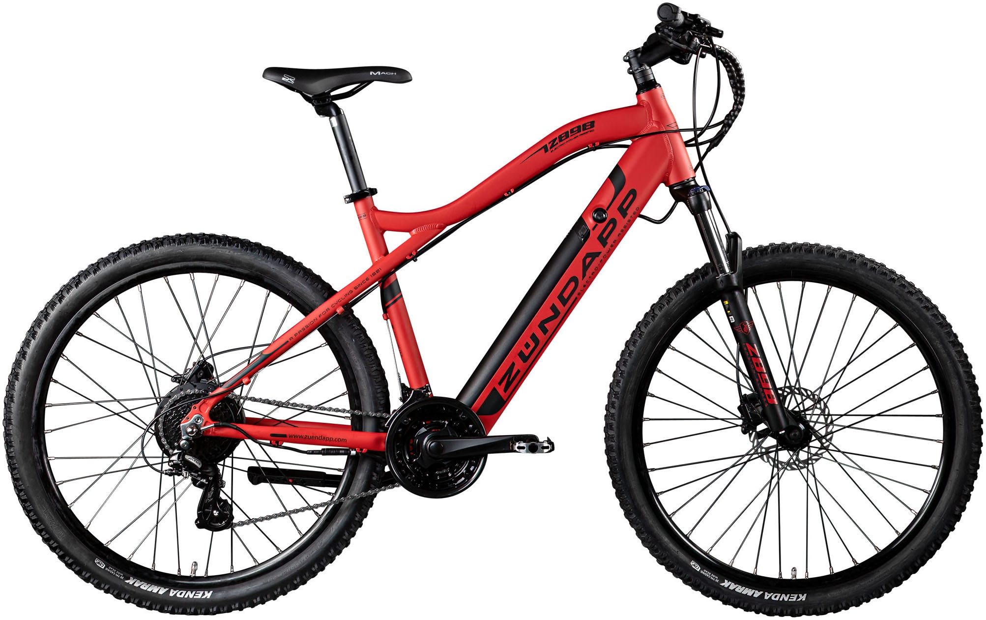 Zündapp E-Bike »Z898«, 24 Gang, Heckmotor 250 W, E-Bike E Mountainbike 27,5 Zoll Pedelec 170 - 190 cm Hardtail MTB