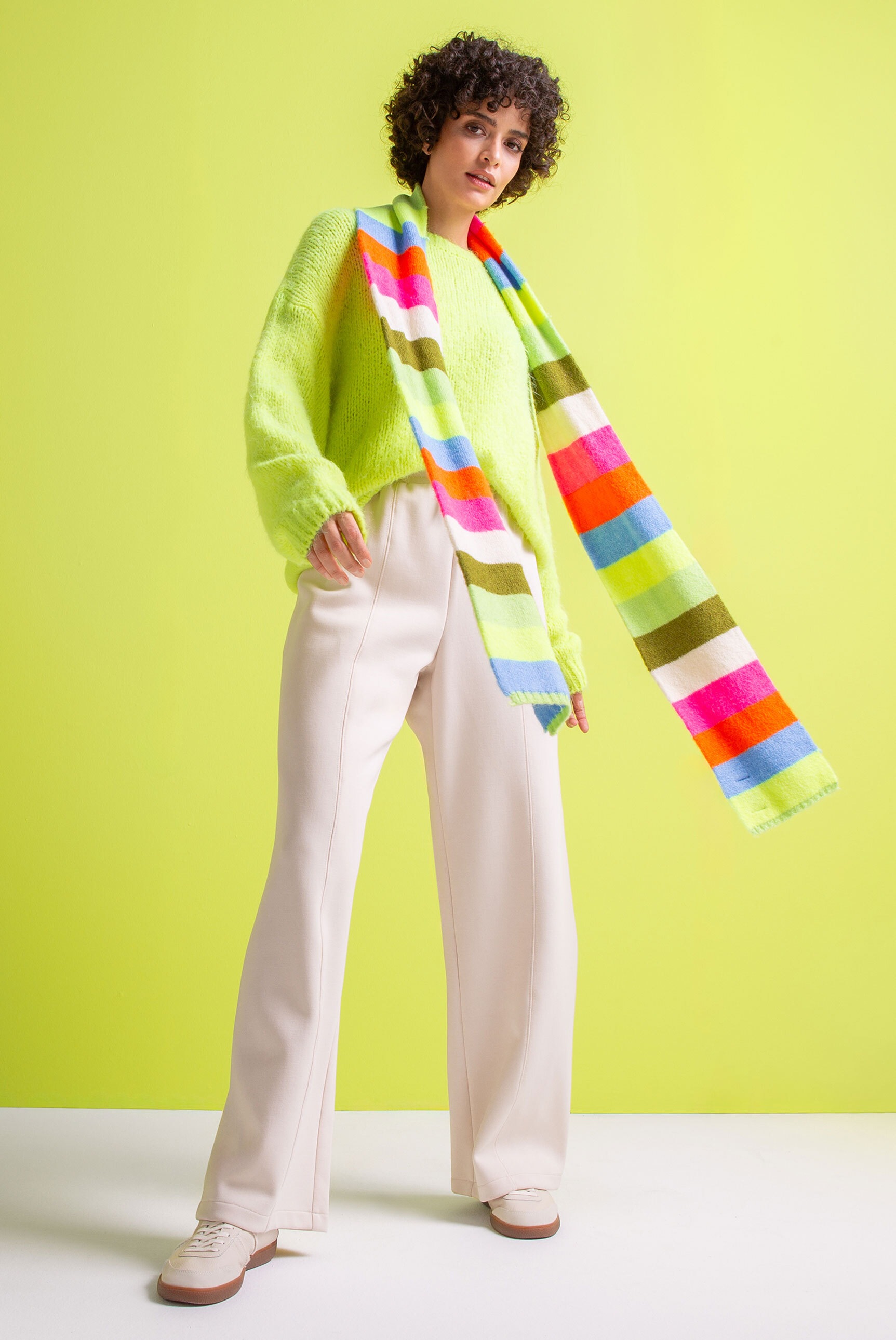 SENSES.THE LABEL Stoffhose, mit Elastikbund und Kordel