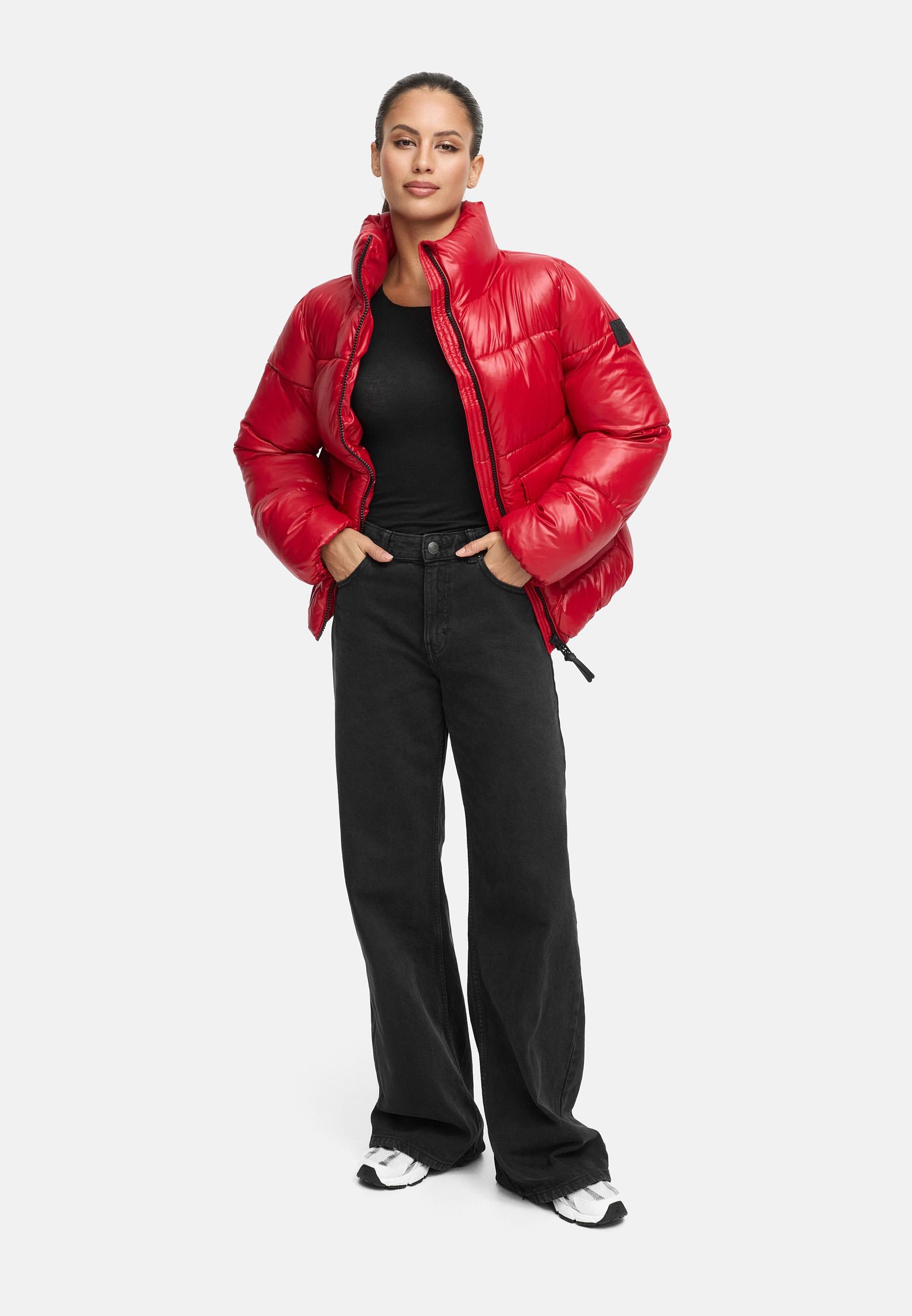 Navahoo Kurzjacke »Eispracht 14«, ohne Kapuze, Kurze gesteppte Damen Winterjacke