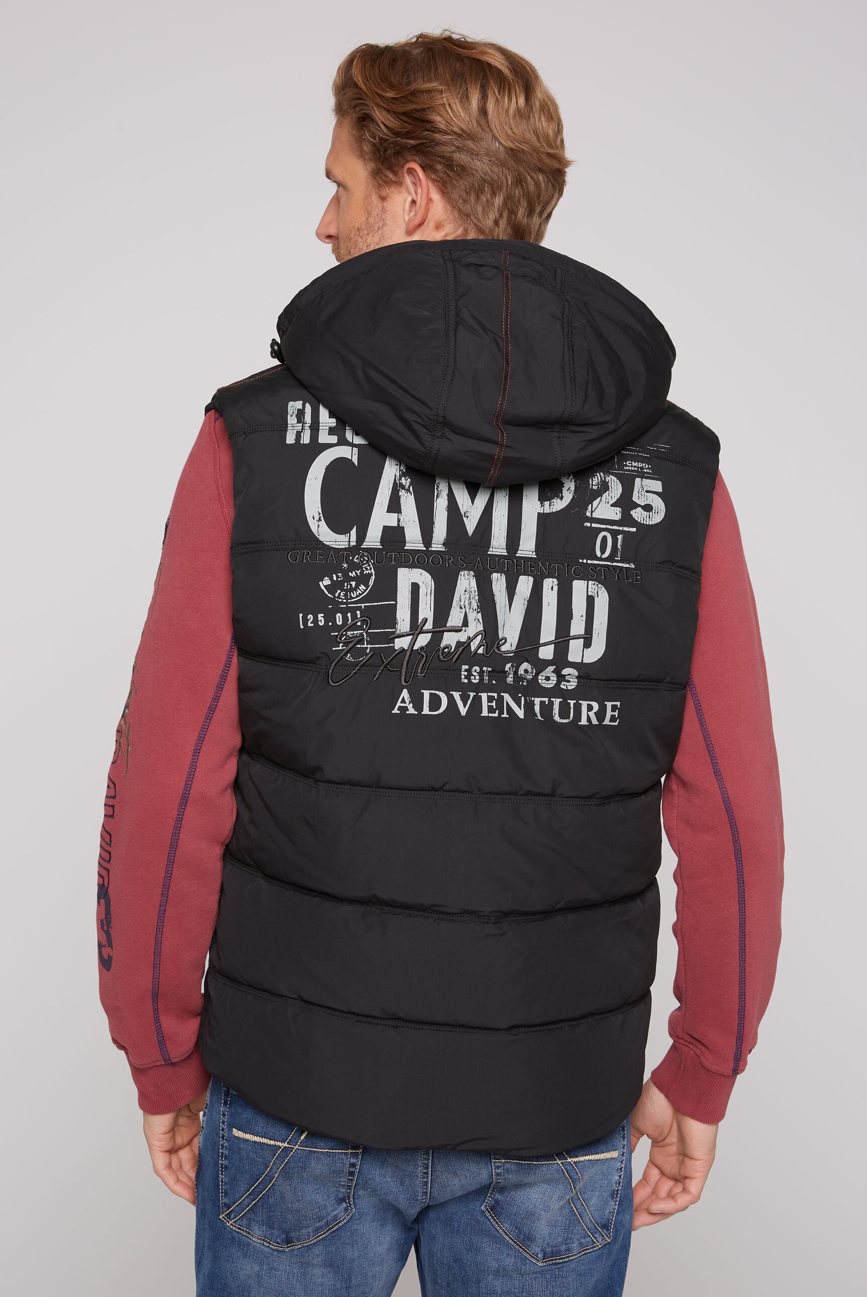 CAMP DAVID Steppweste, mit wasserabweisender Funktion