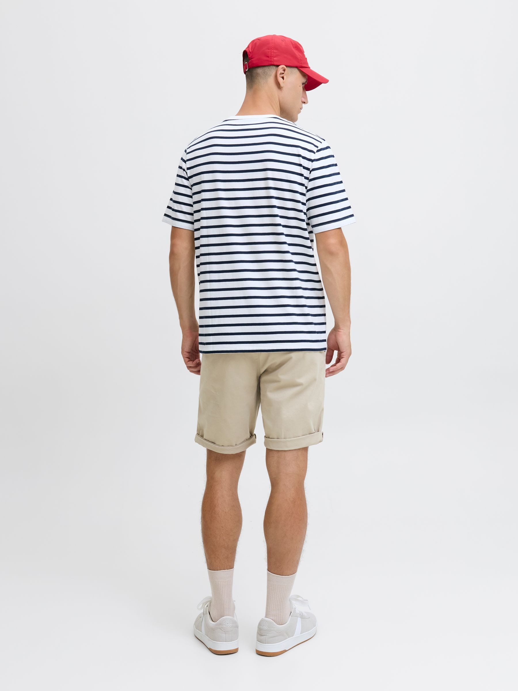 Jack & Jones Chinoshorts »JPSTBOWIE JJSHORTS S«  mit Aufschlag