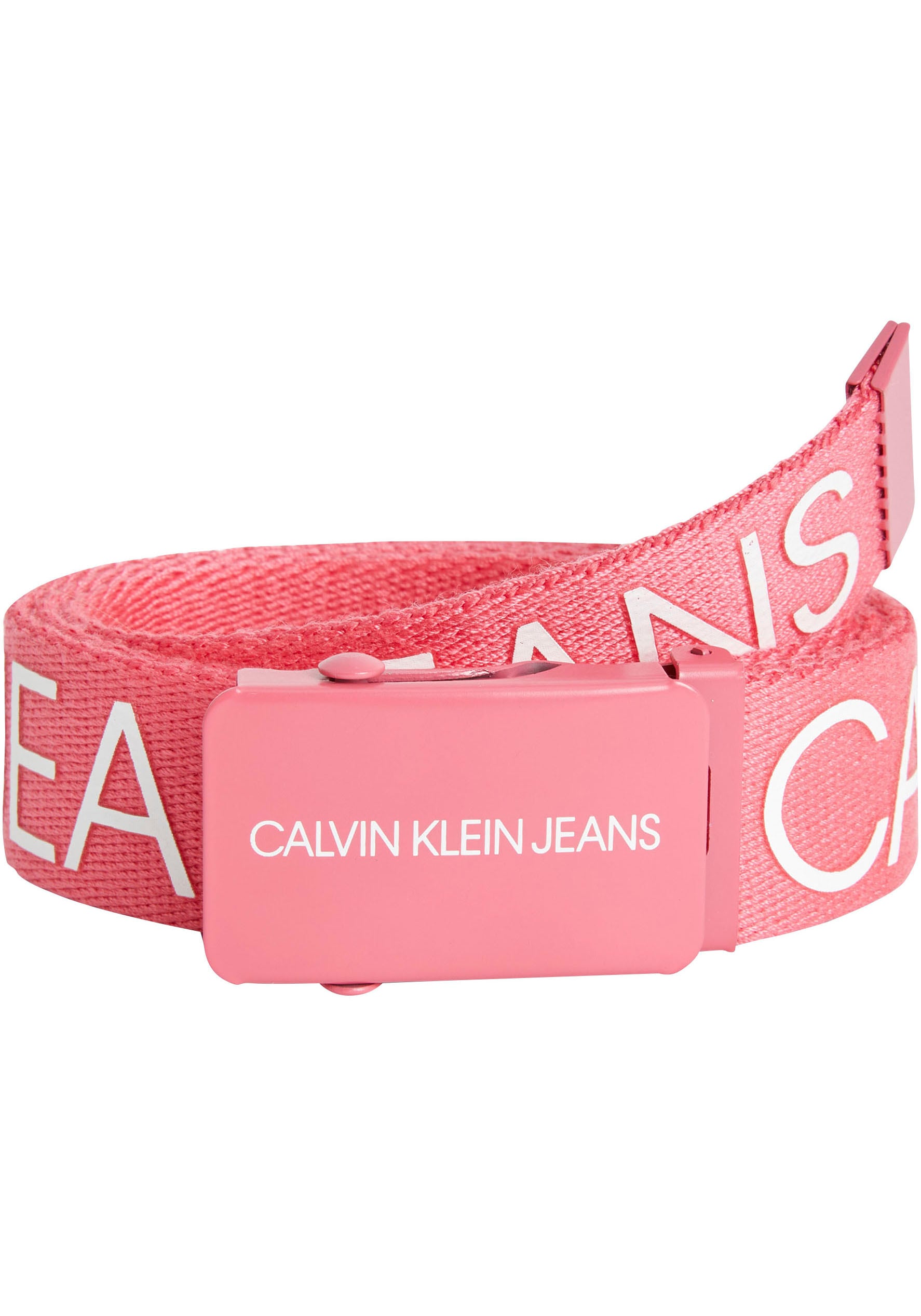 kaufen | Jeans Synthetikgürtel »CANVAS Calvin LOGO« BAUR Klein online