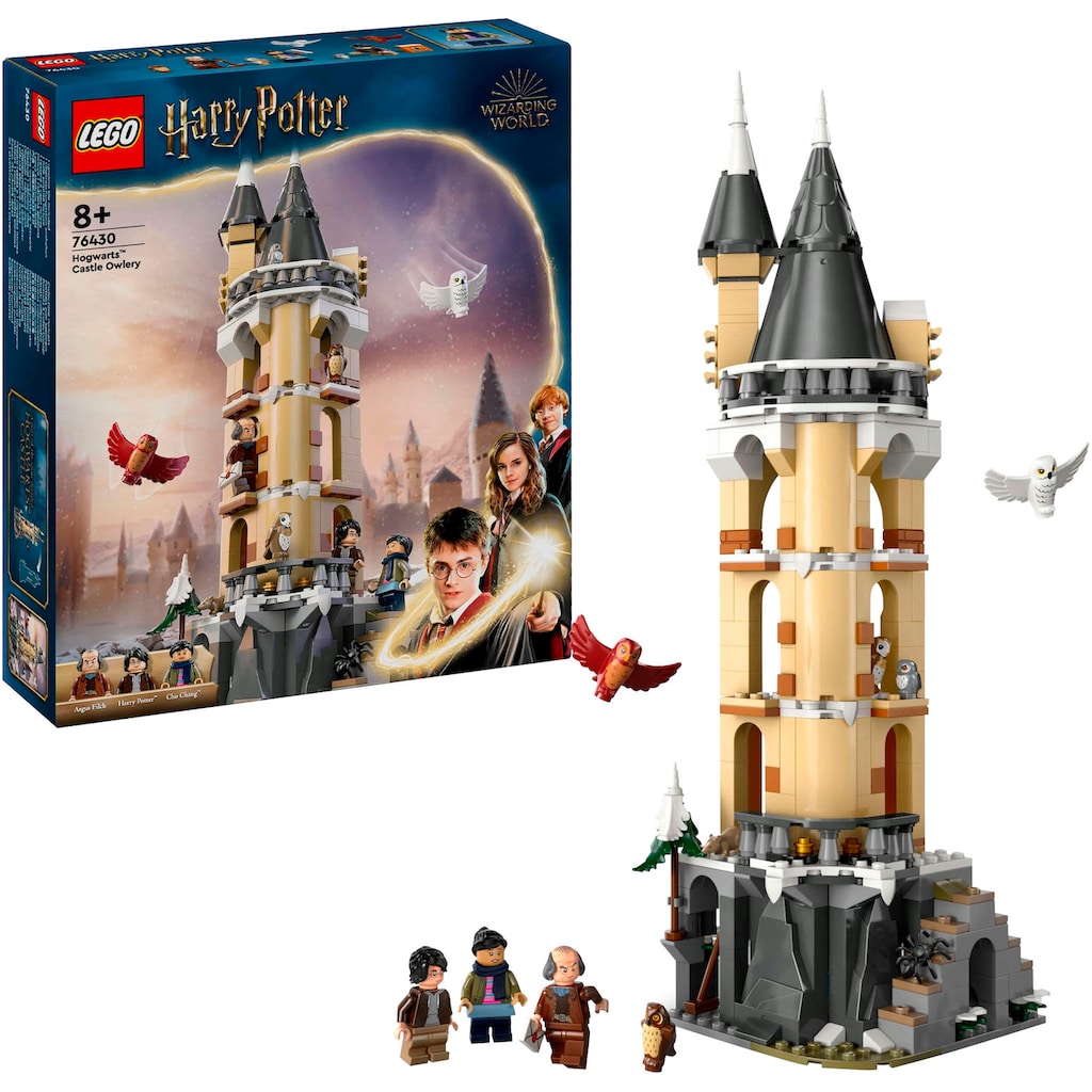 LEGO® Konstruktionsspielsteine »Eulerei auf Schloss Hogwarts™ (76430), LEGO® Harry Potter™«, (364 St.)