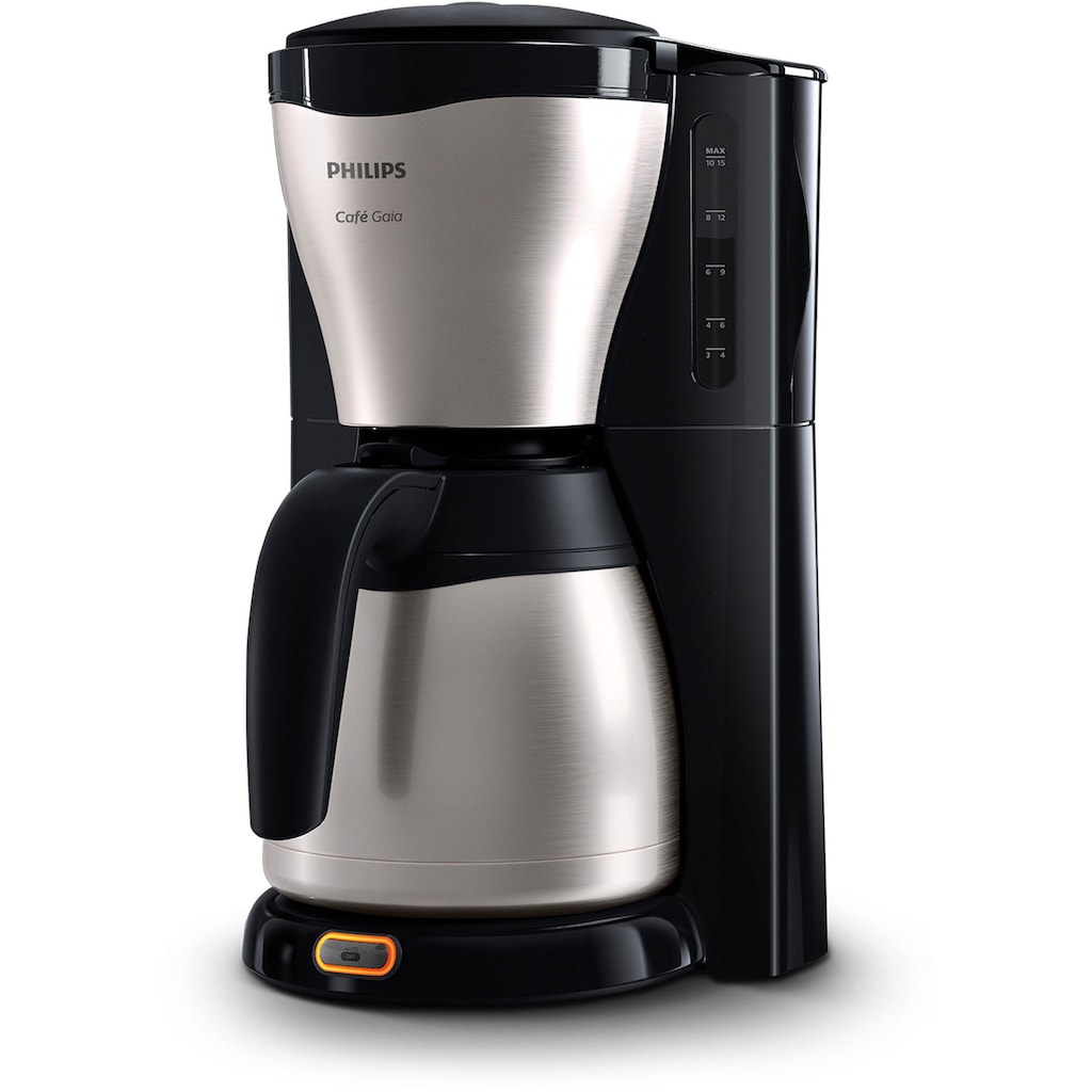 Philips Filterkaffeemaschine »HD7546/20«, 1,2 l Kaffeekanne, 1x4, mit Thermokanne, Tropfstopp und Abschaltfunktion