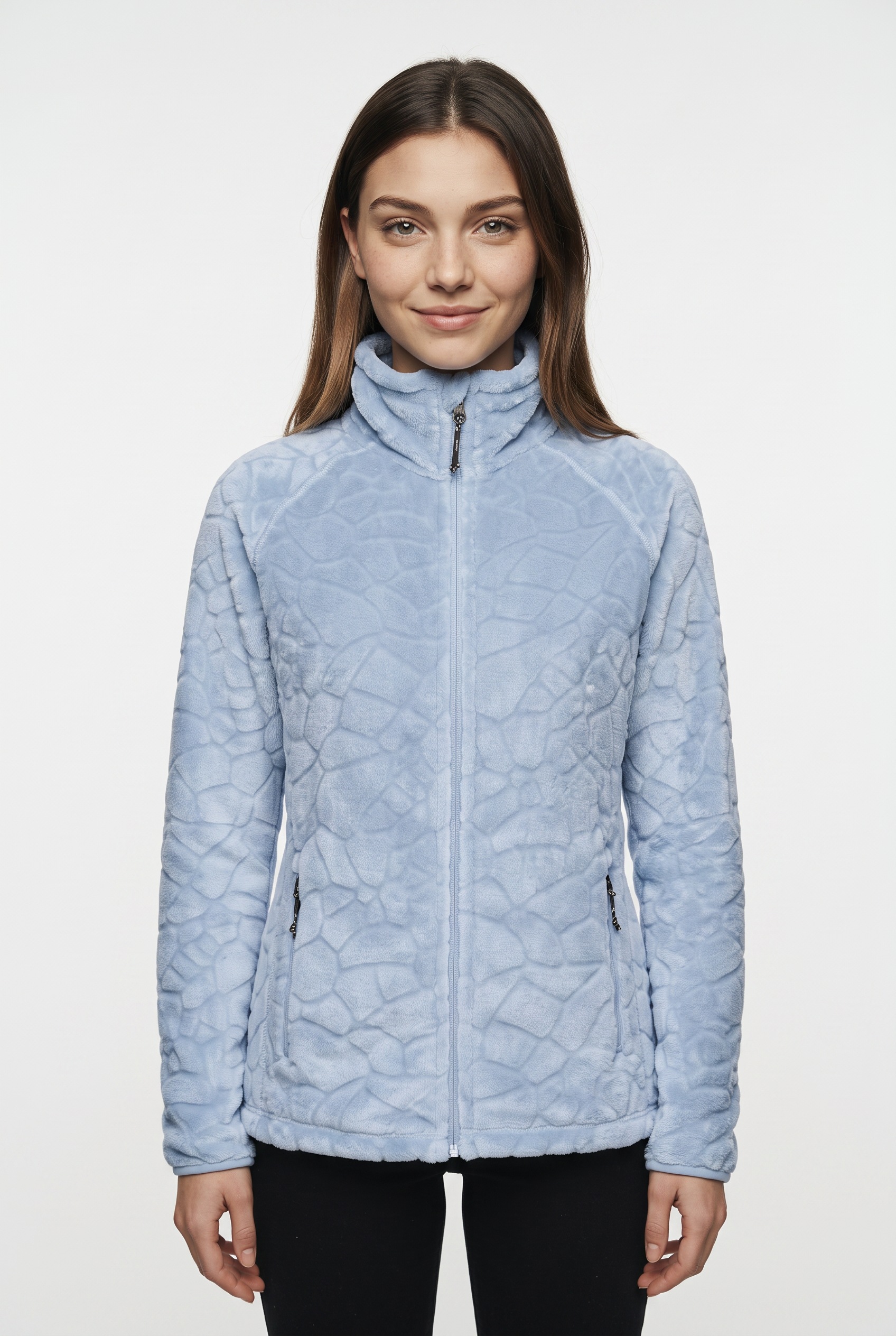 Killtec Fleecejacke "KOW 56 WMN FLC JCKT" mit Stehkragen, wärmend
