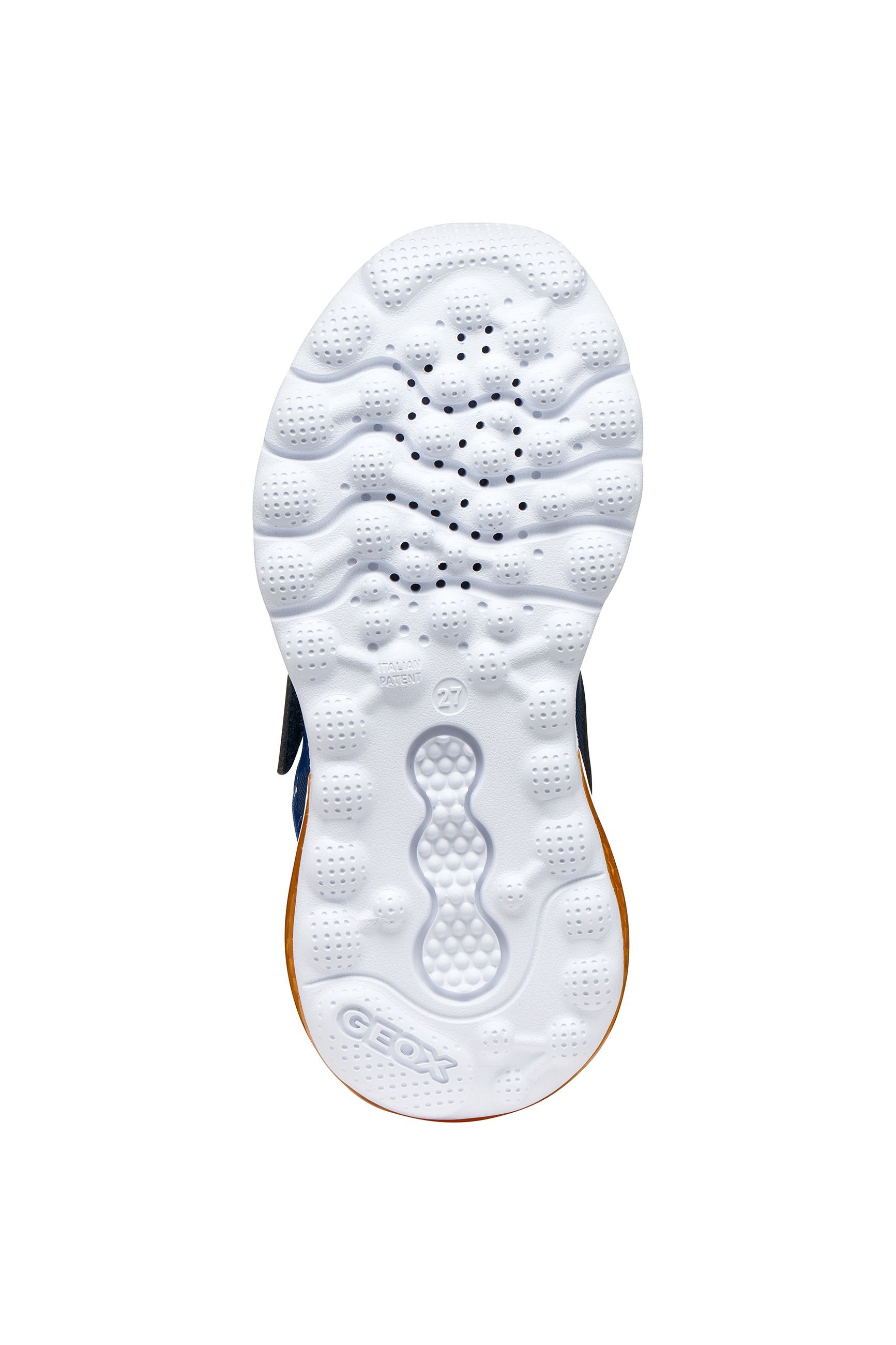 Thumbnail - Geox Sneaker "Blinkschuh J ACTIVART ILLUMINUS" Klettschuh mit Looney Tunes Motiv, Größenschablone zum Download