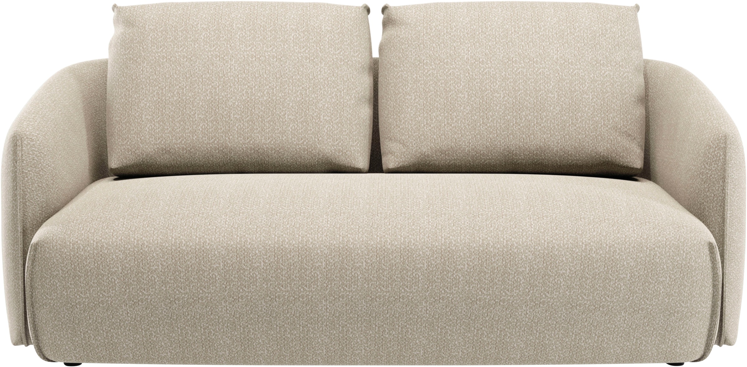 TRENDMANUFAKTUR 2-Sitzer "Shawn Designsofa mit elegant geschwungen Armlehne günstig online kaufen