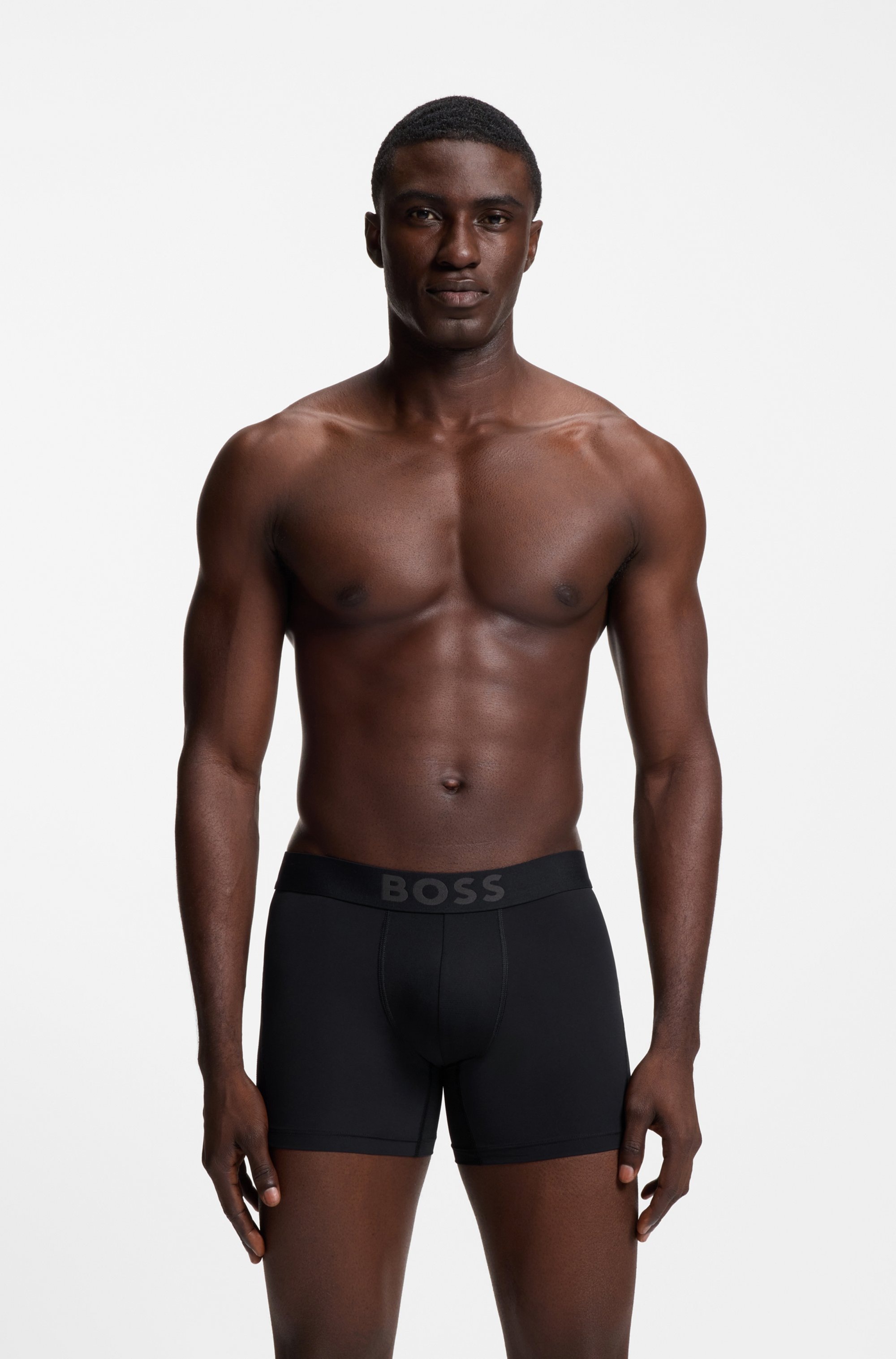 Thumbnail - BOSS Boxer Packung, 3 Stk. mit Logobund