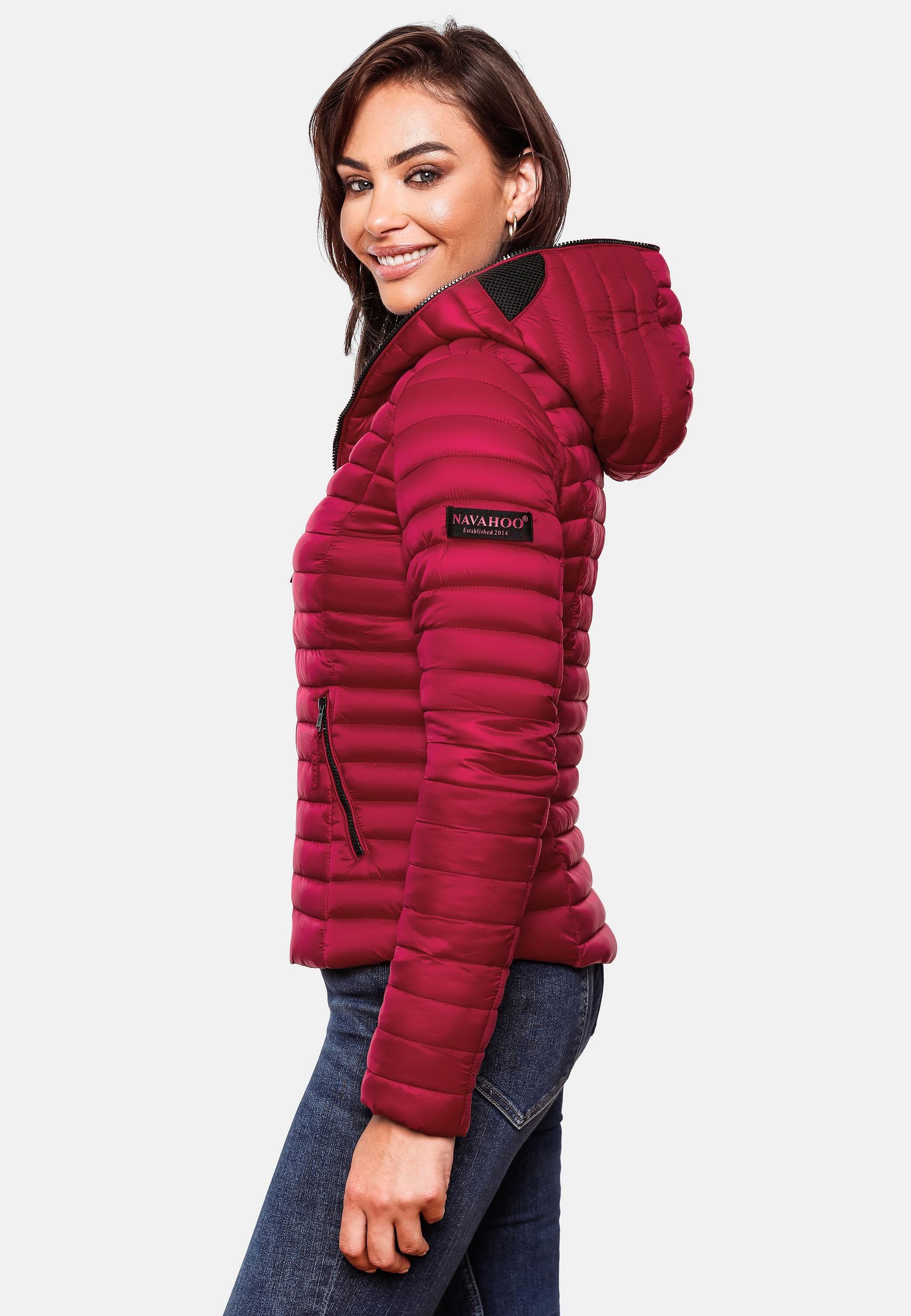 Navahoo Steppjacke »Kimuk«, mit Kapuze, leichte Übergangsjacke mit Kapuze