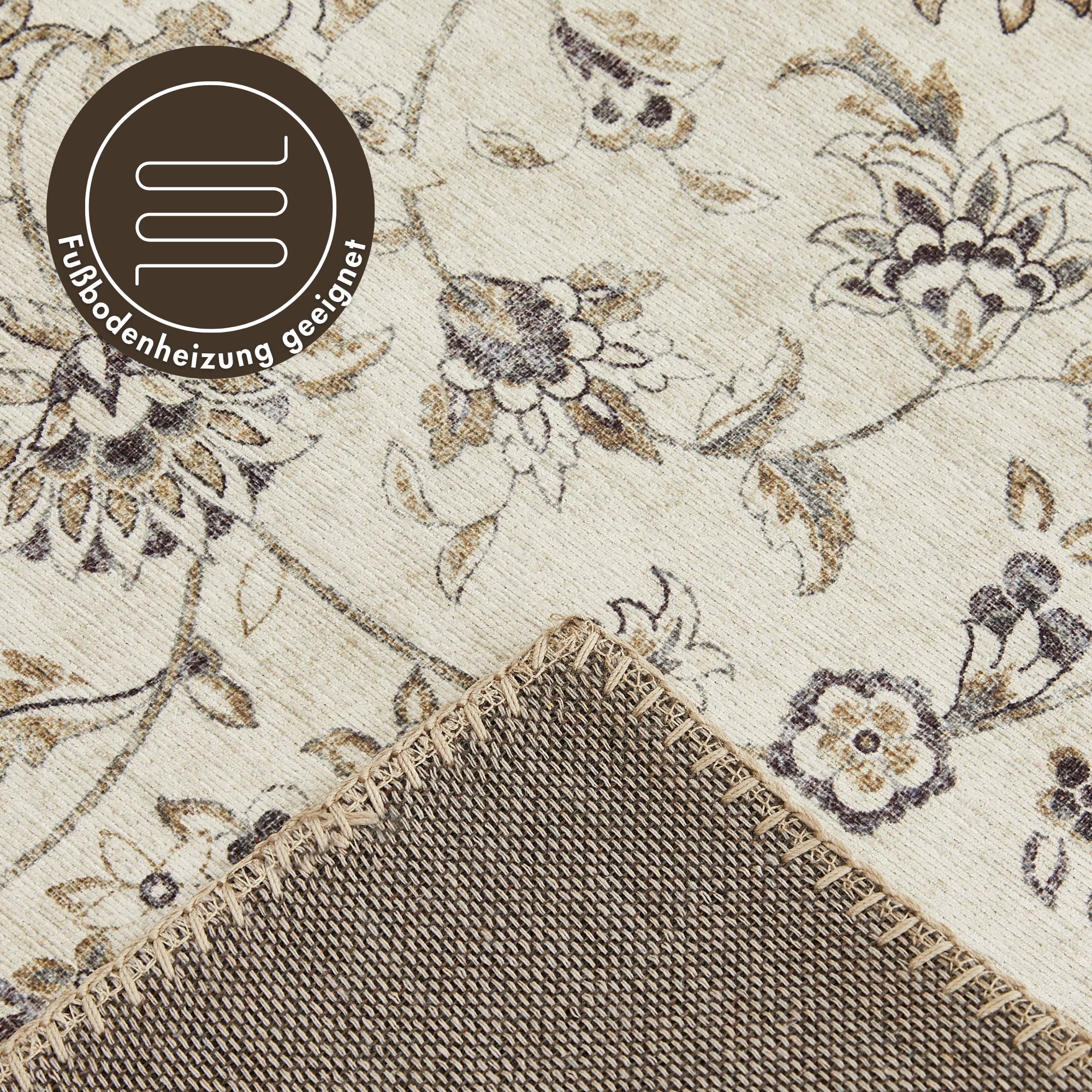 LUXOR living Teppich »Prima 3«, rechteckig, 7 mm Höhe, Kurzflor, Orient-Optik, Vintage Design, auch als Läufer erhältlich