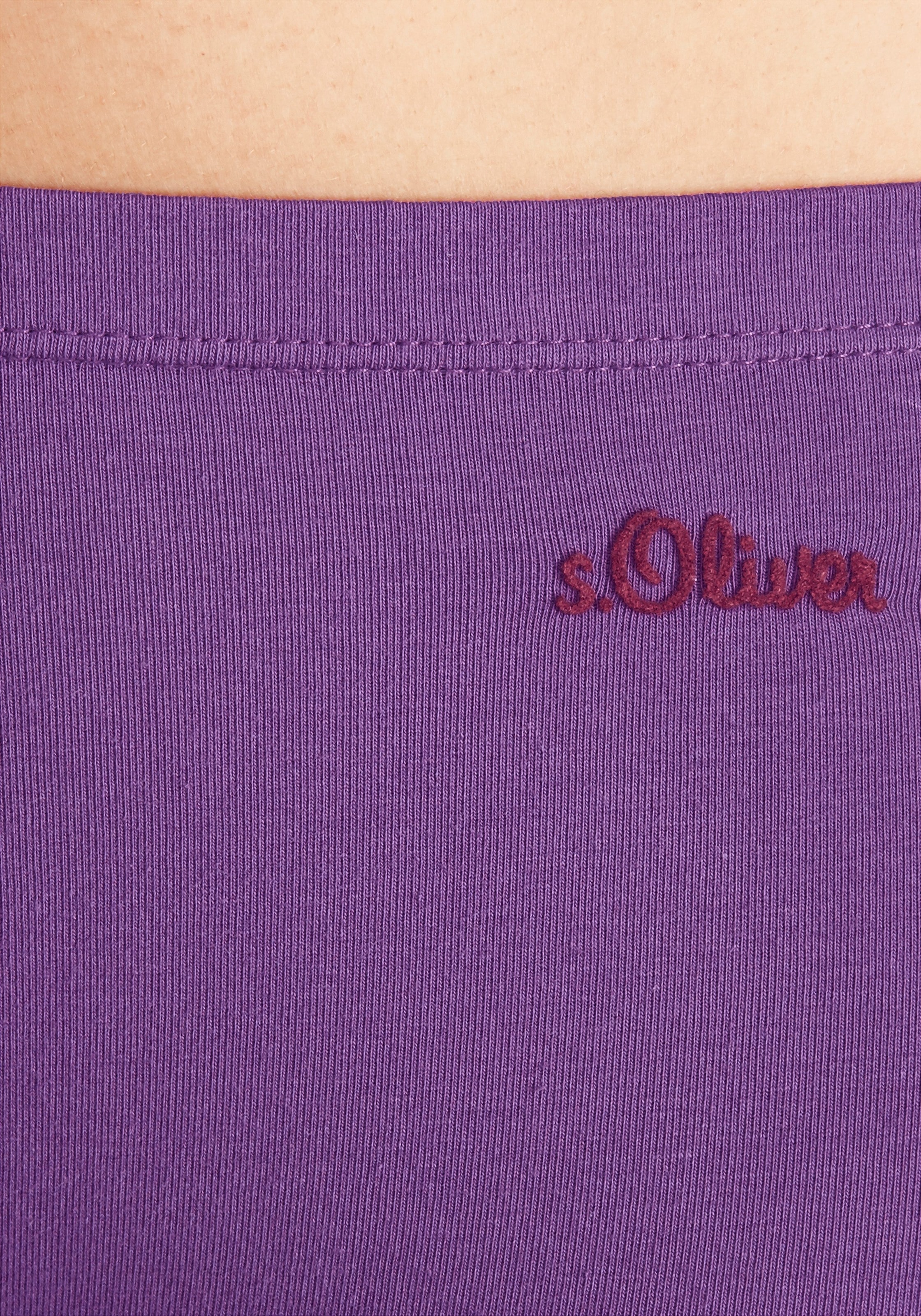 aus kaufen BAUR Baumwoll-Qualität Panty, 3 (Packung, s.Oliver elastischer | St.),