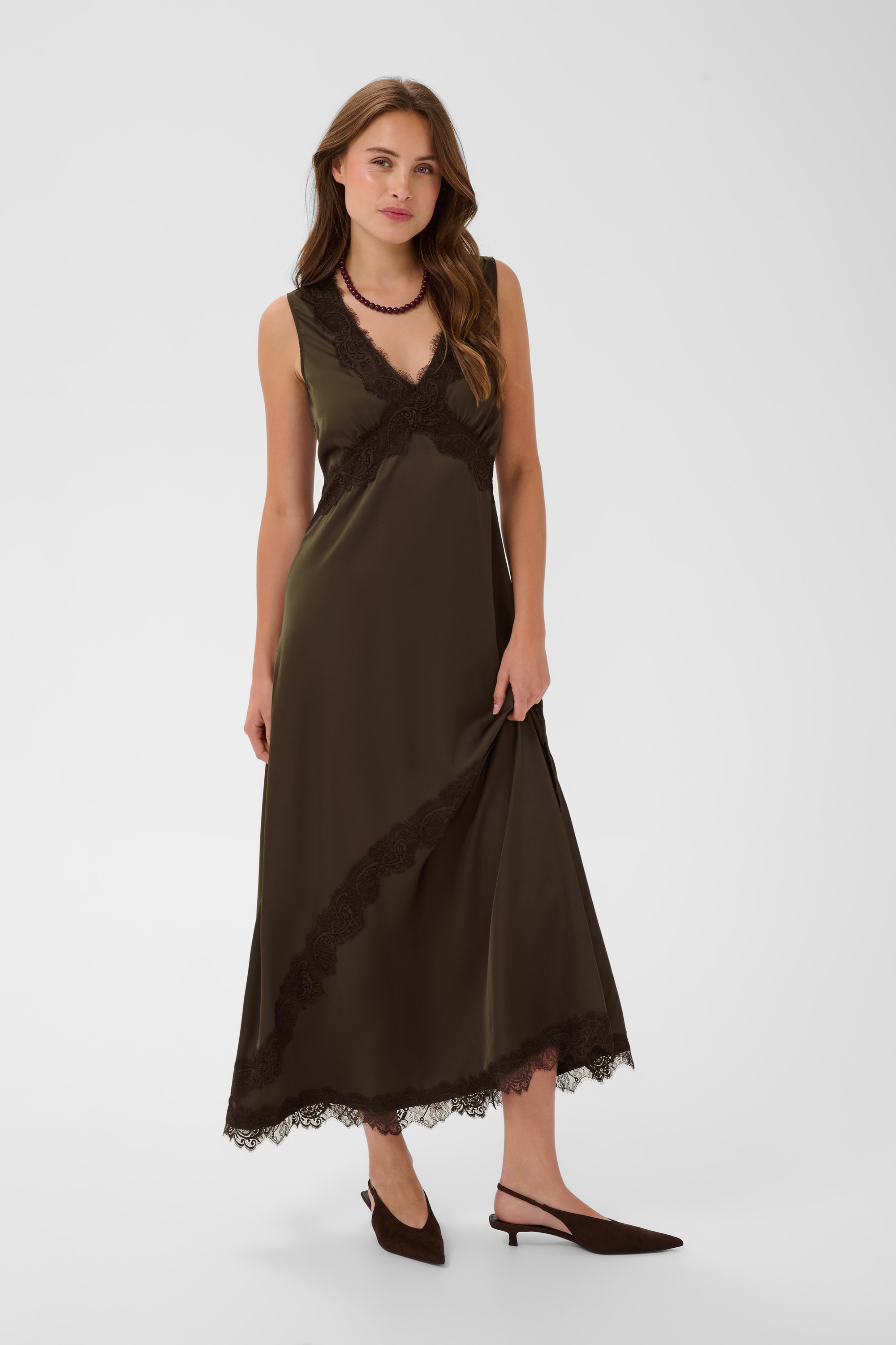 Saint Tropez Midikleid »Damen Kleid TeaganSZ«