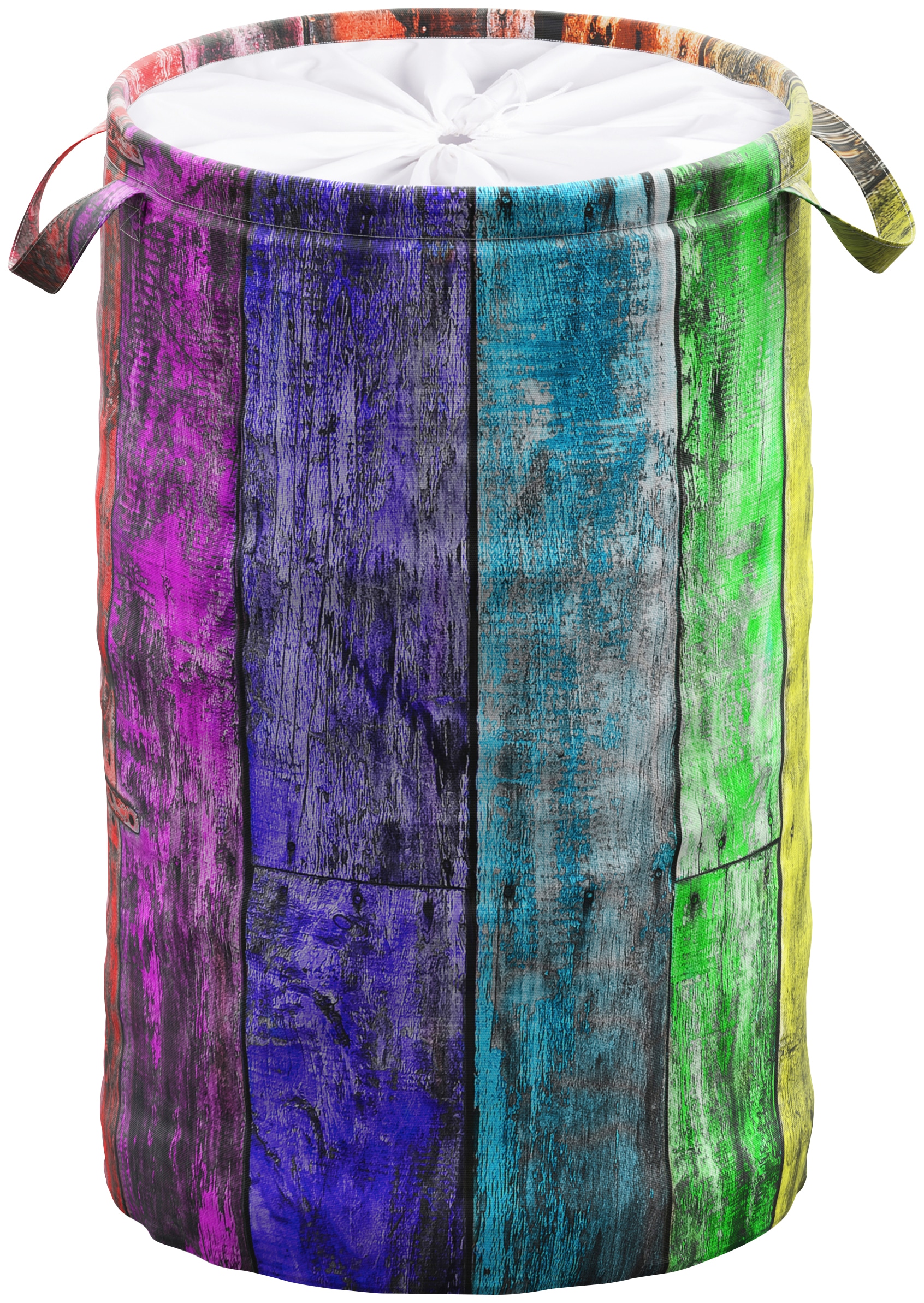 Wäschekorb »Rainbow«, 60 Liter, faltbar, mit Sichtschutz