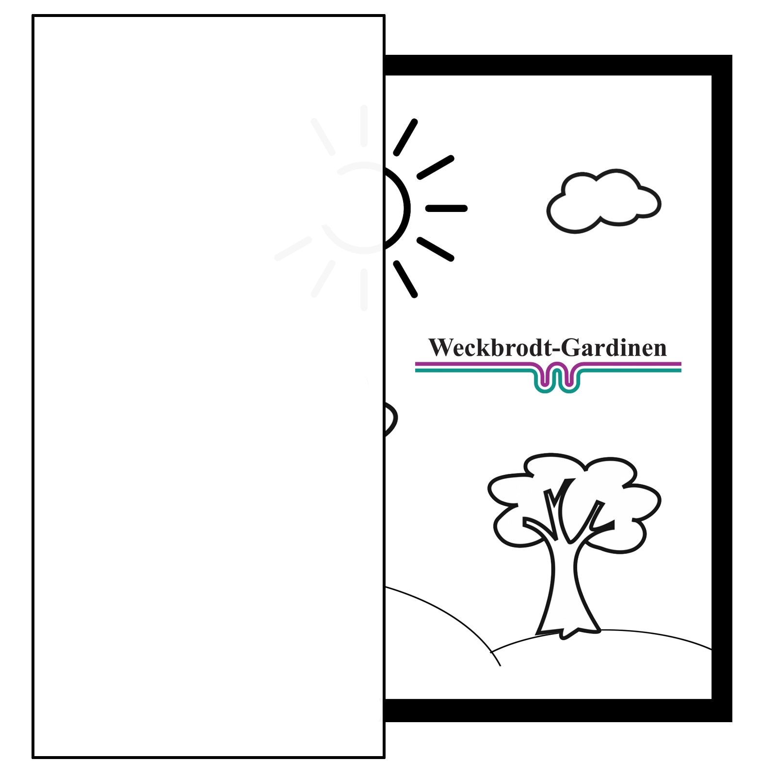 Weckbrodt Vorhang »Jona«, (1 St.), Jacquard, edler Glanz, blickdicht, Gardine, Store