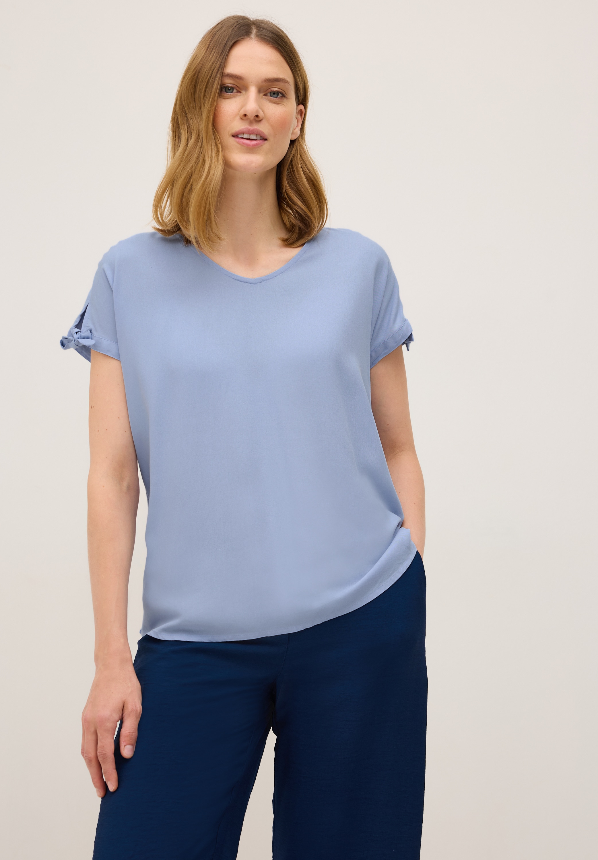 Cecil Kurzarmbluse, aus softer Viskose günstig online kaufen