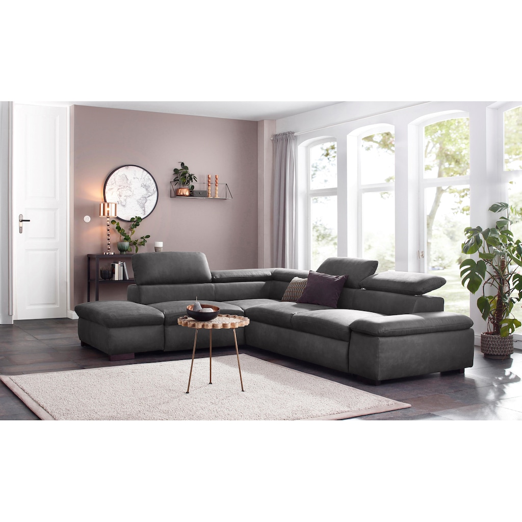 Home affaire Ecksofa »Alberto L-Form«