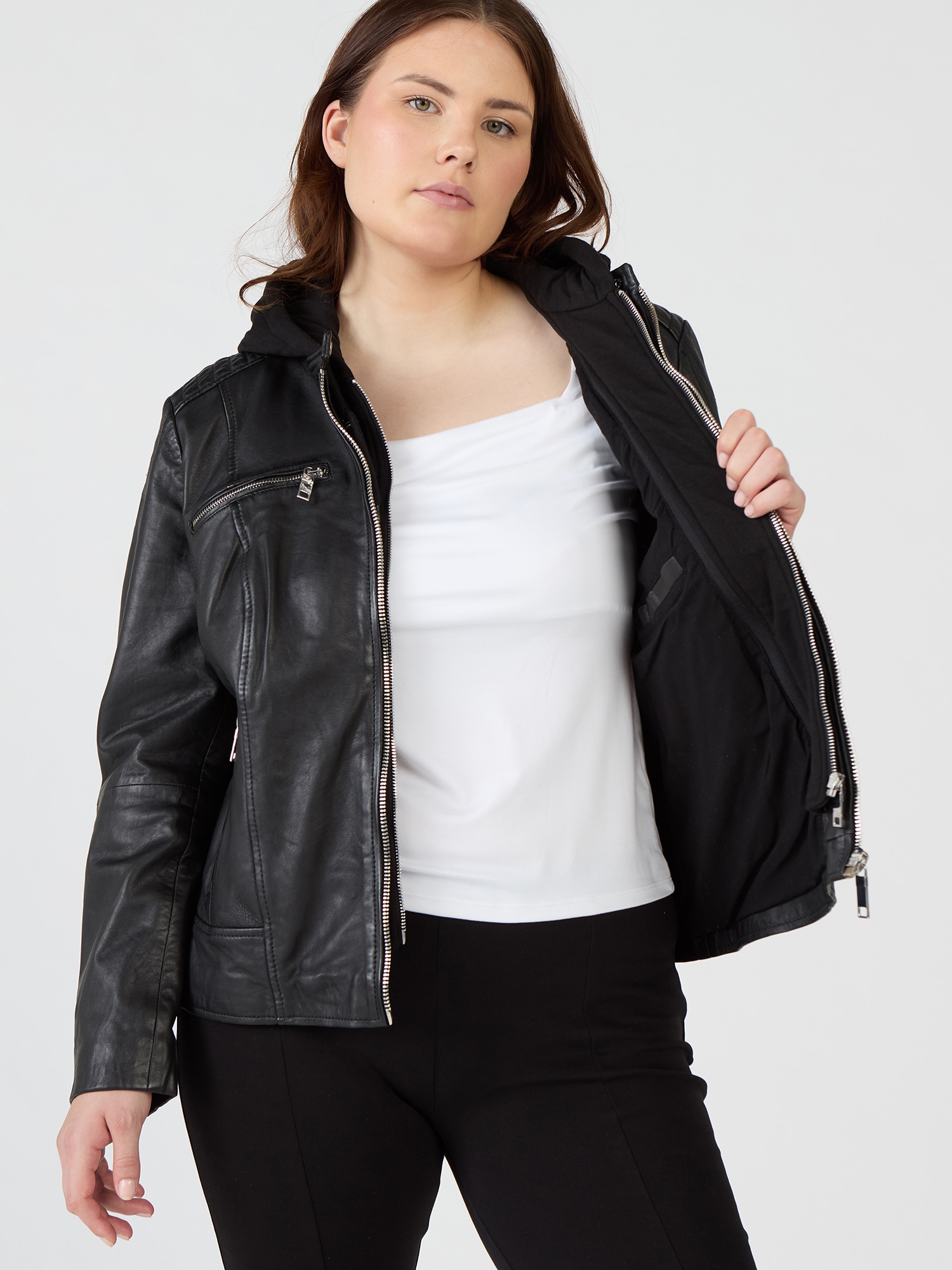 Maze Lederjacke »42021318«