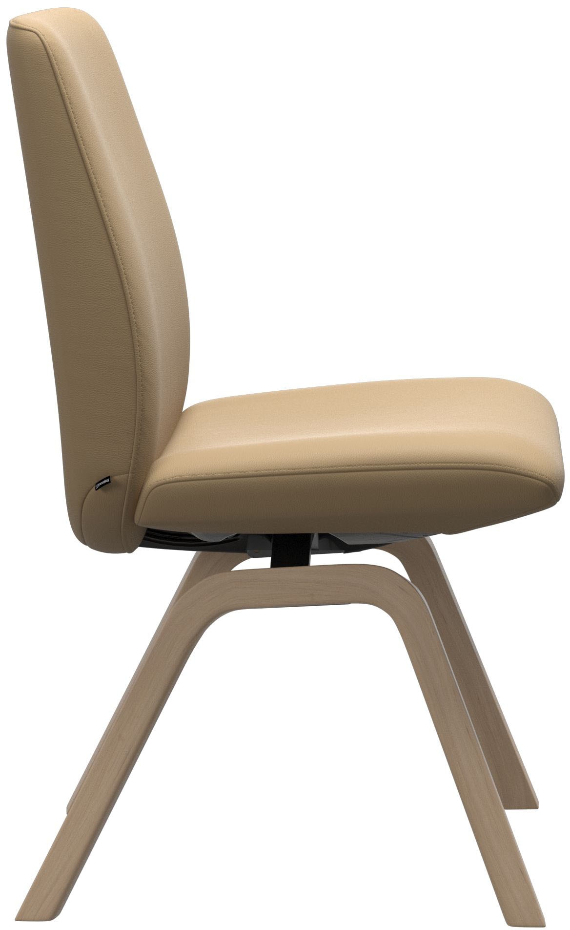 Stressless® Polsterstuhl »Laurel«, Leder PALOMA, Low Back, Größe L, mit schräggestellten Beinen in Schwarz
