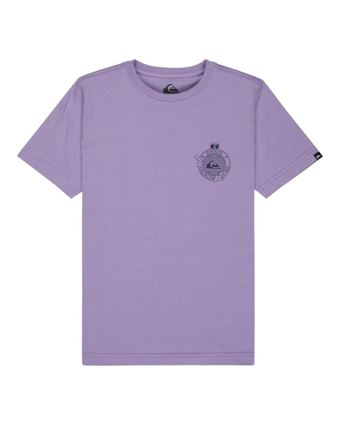 T-Shirt QUIKSILVER "Street Echo", Jungen, Gr. 8, daybreak, Obermaterial: 70% Walkfrottier, 30% Walkfrottier;, Shirts T-Shirt