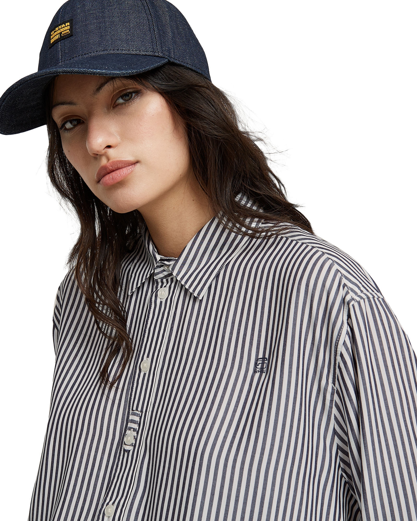 G-STAR Langarmshirt »Boyfriend Hemd«