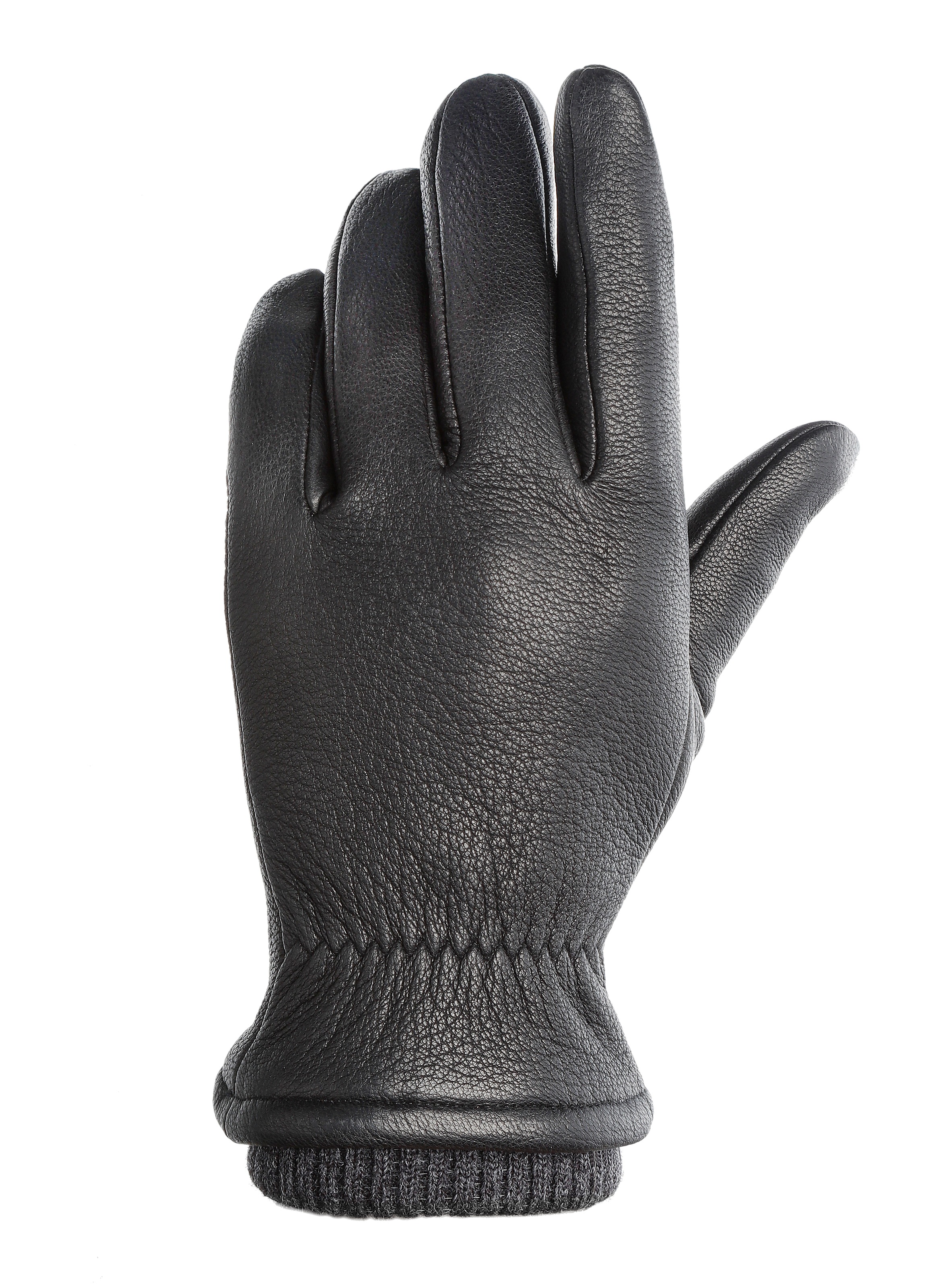 PEARLWOOD Lederhandschuhe "SOHO", Strickbündchen, Temperaturregulierend, ge günstig online kaufen