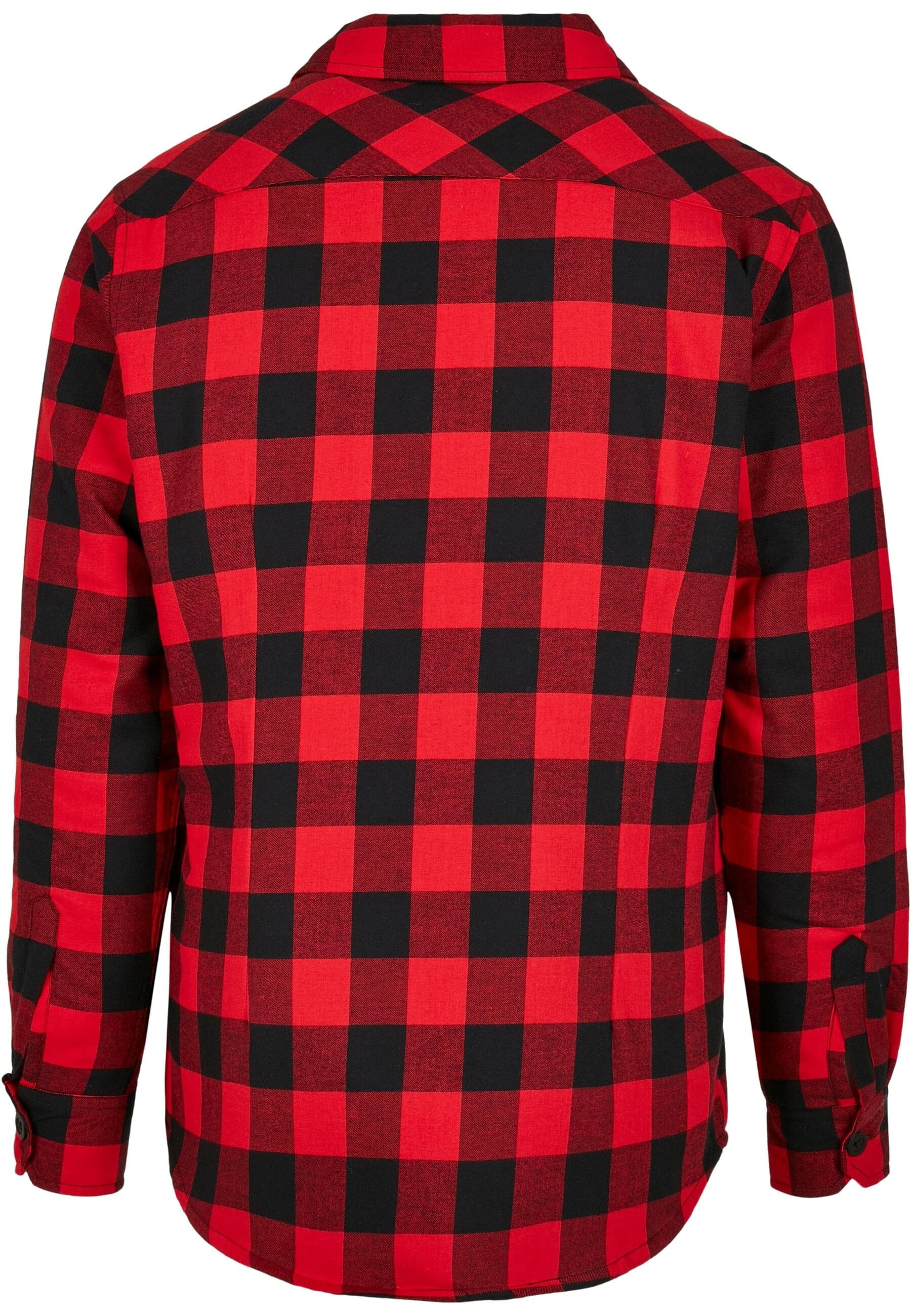 URBAN CLASSICS Langarmhemd "Urban Classics Herren Padded Check Flannel Shir günstig online kaufen