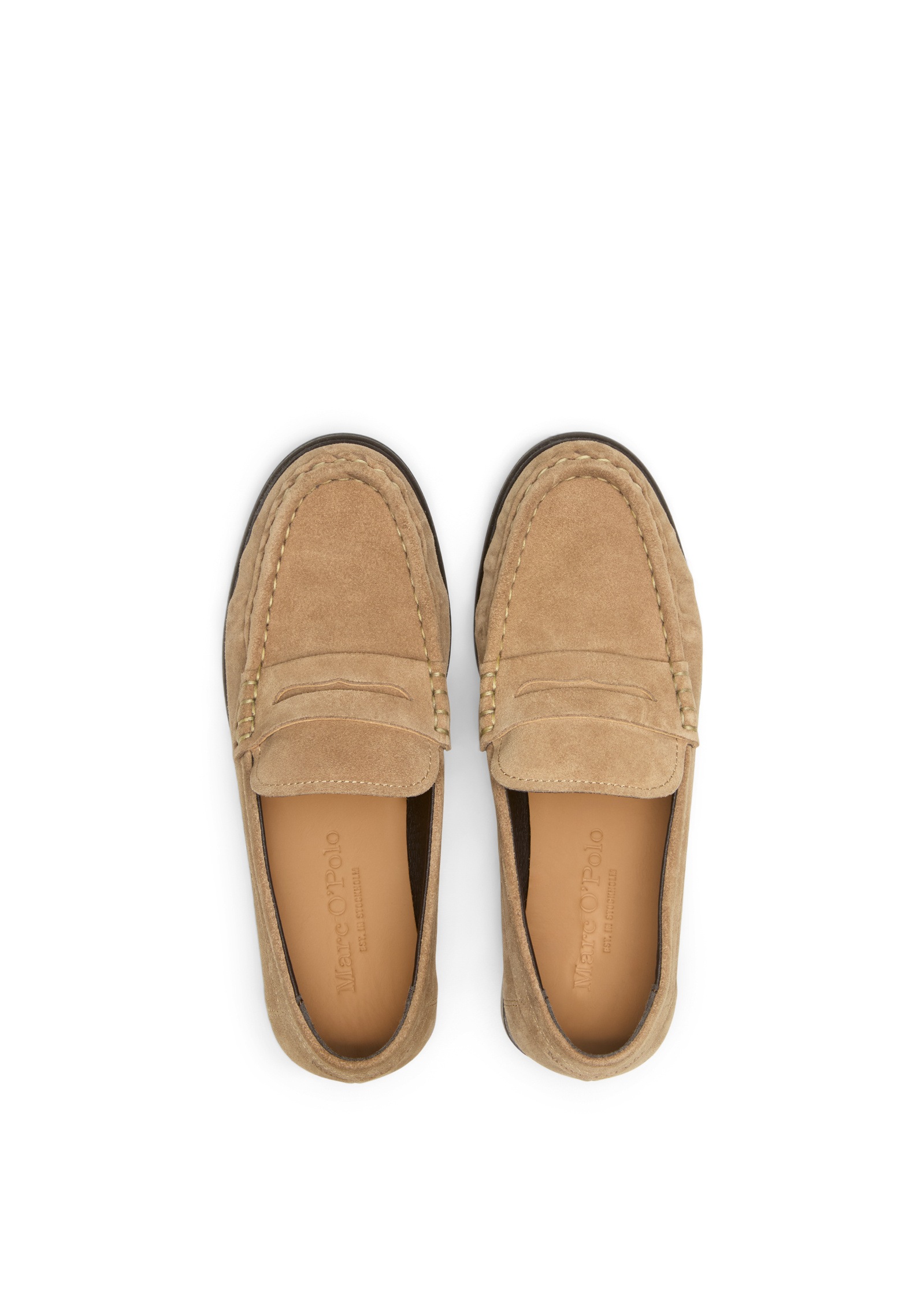 Marc O'Polo Loafer »aus hochwertigem Velours-Rindleder«