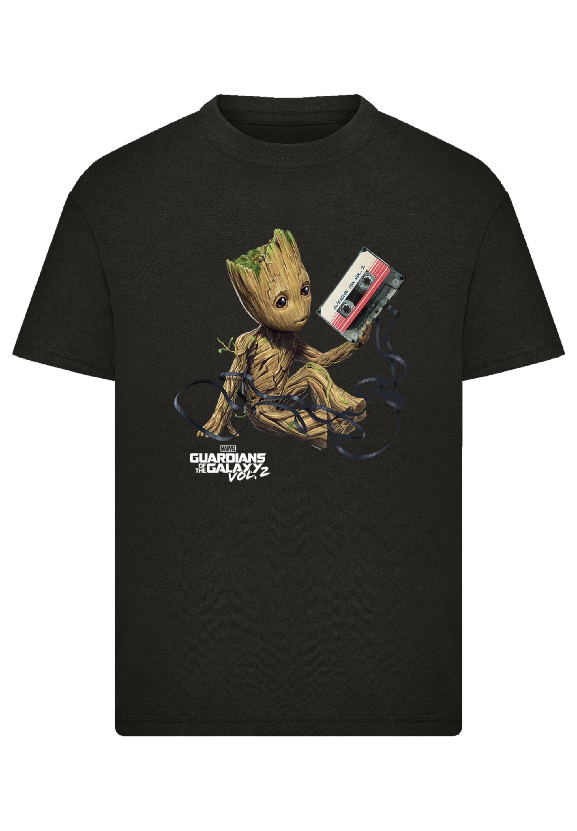 F4NT4STIC T-Shirt »Marvel Guardians Of The Galaxy Vol2 Groot Tape«, Premium Qualität