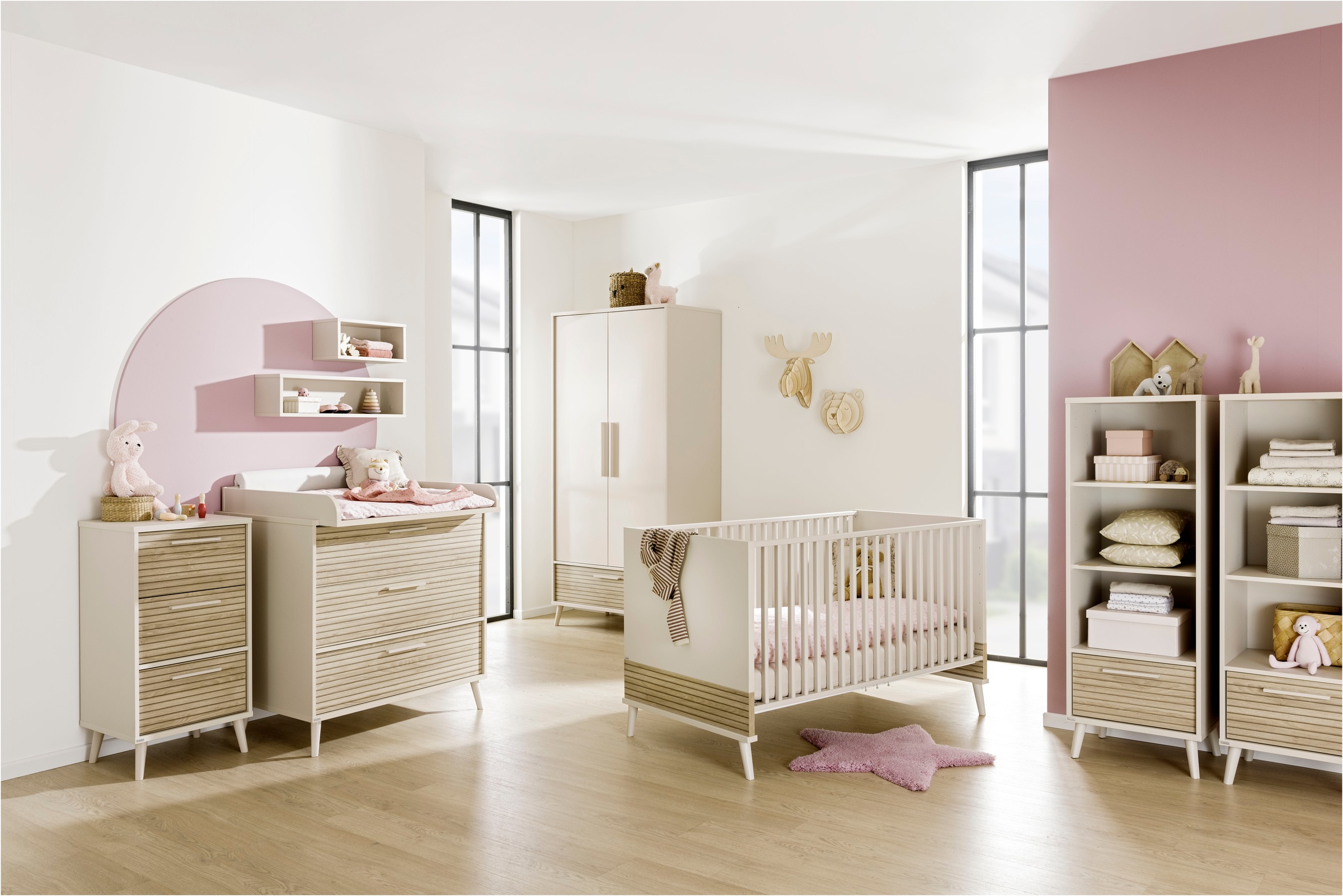 PAIDI Wickelkommode "EEFJE in Beige, 3 Schubladen mit Soft-Close, verschied günstig online kaufen