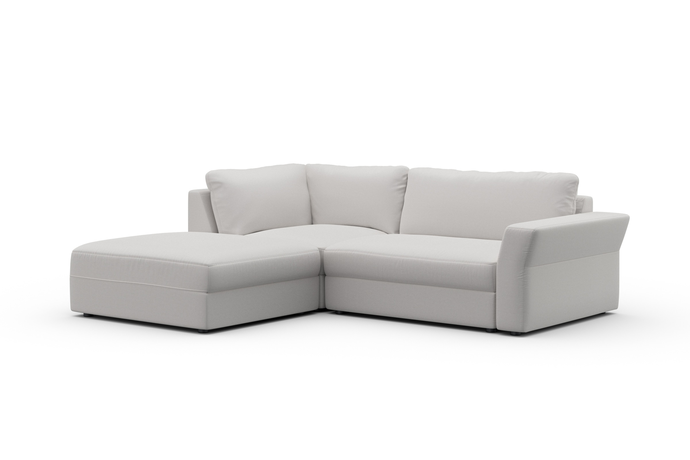 sit&more Ecksofa »Cadabra L-Form«, Breite 243 cm, inklusive Sitztiefenverstellung