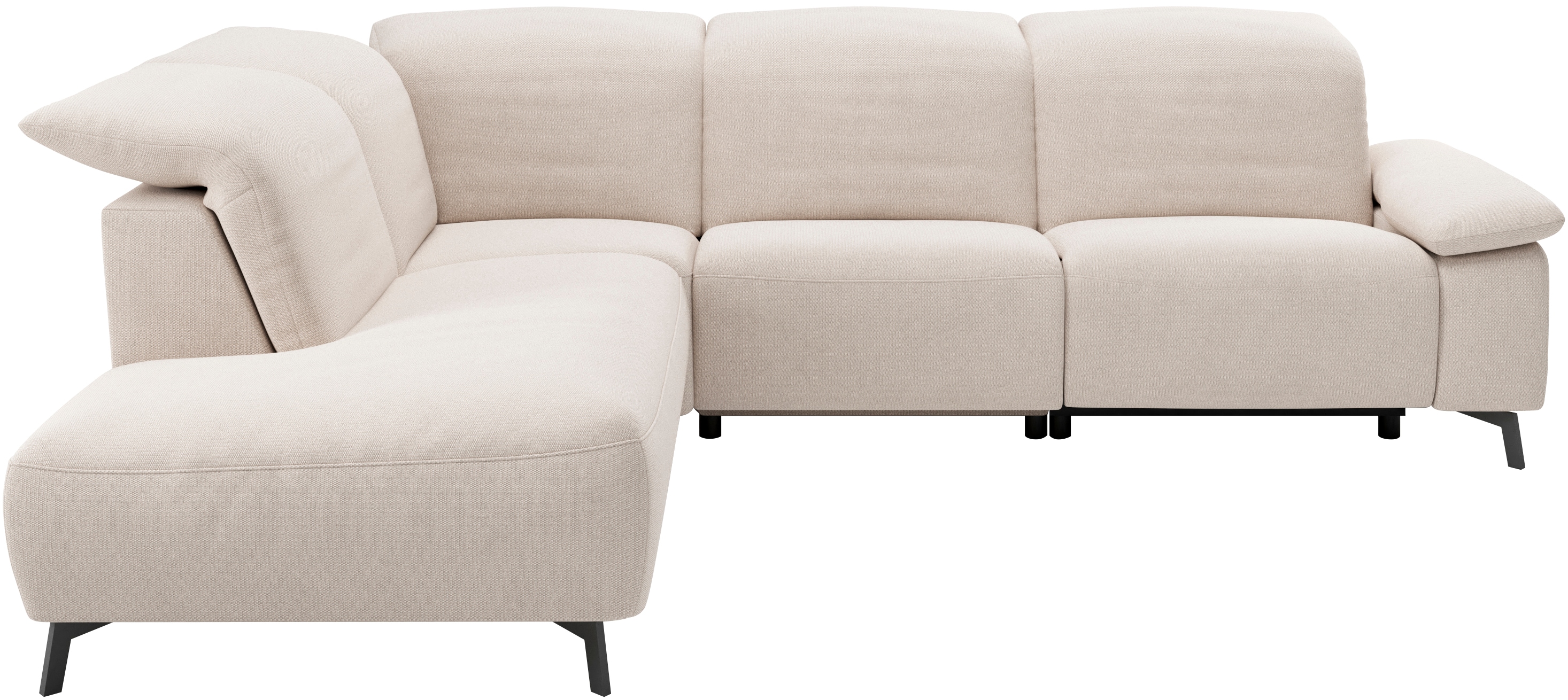 Musterring Ecksofa "MR 370, intelligenter Komfort im modernen Design" Optionale Relaxfunktion, flexible Kopfteile & klappbare Armlehnen