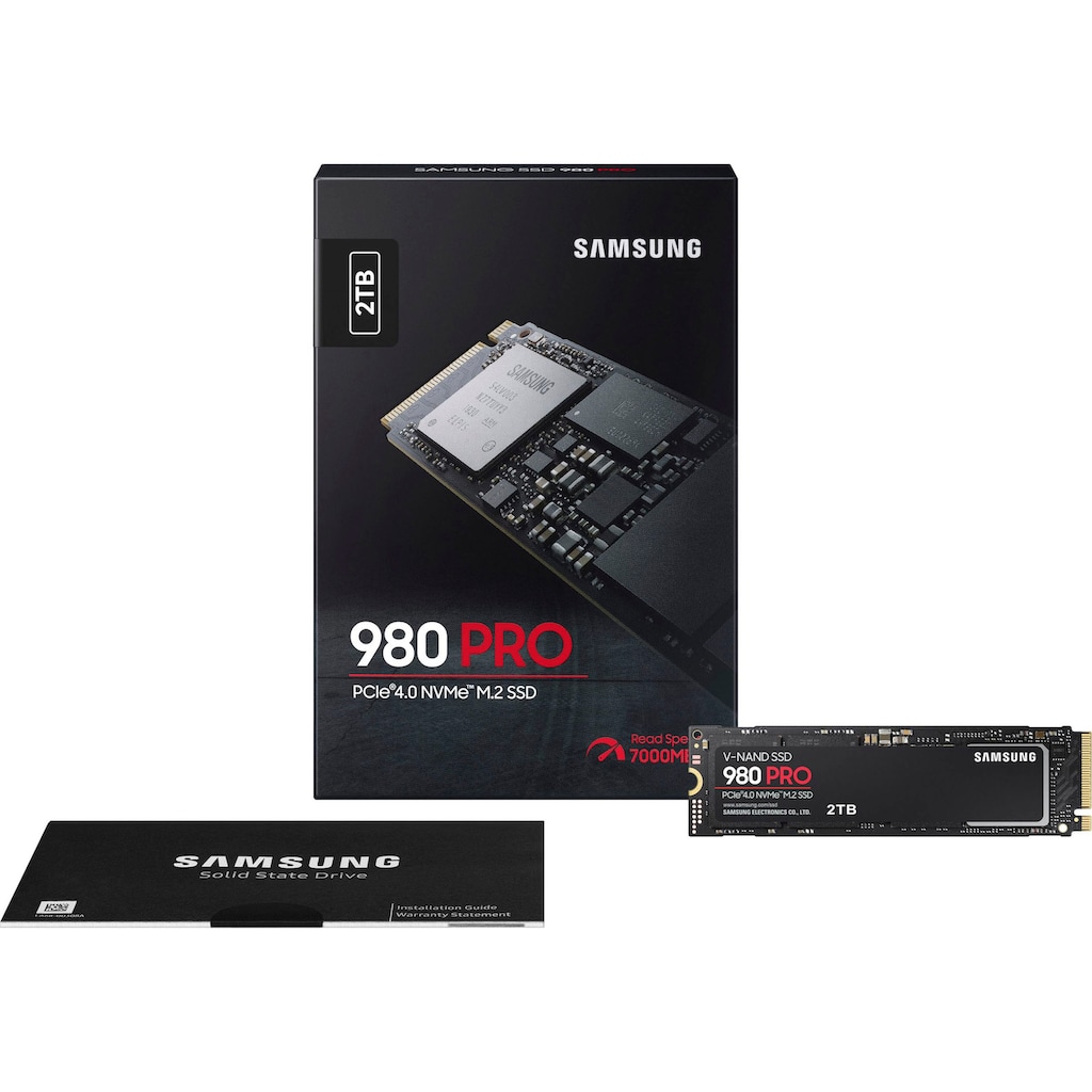 Samsung interne SSD »980 PRO 2TB SSD + PS5 DualSense«, Anschluss M.2 PCIe 4.0