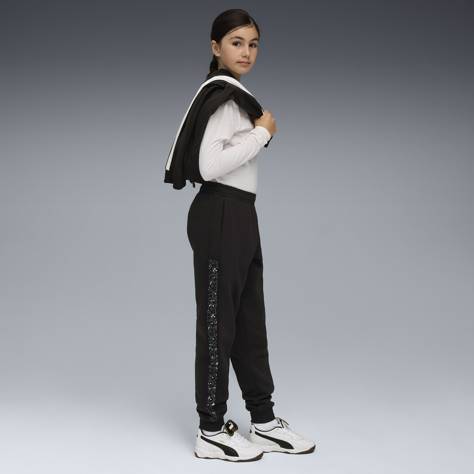 PUMA Sporthose »Essentials Graphic Animal High-Waist-Jogginghose Mädchen«