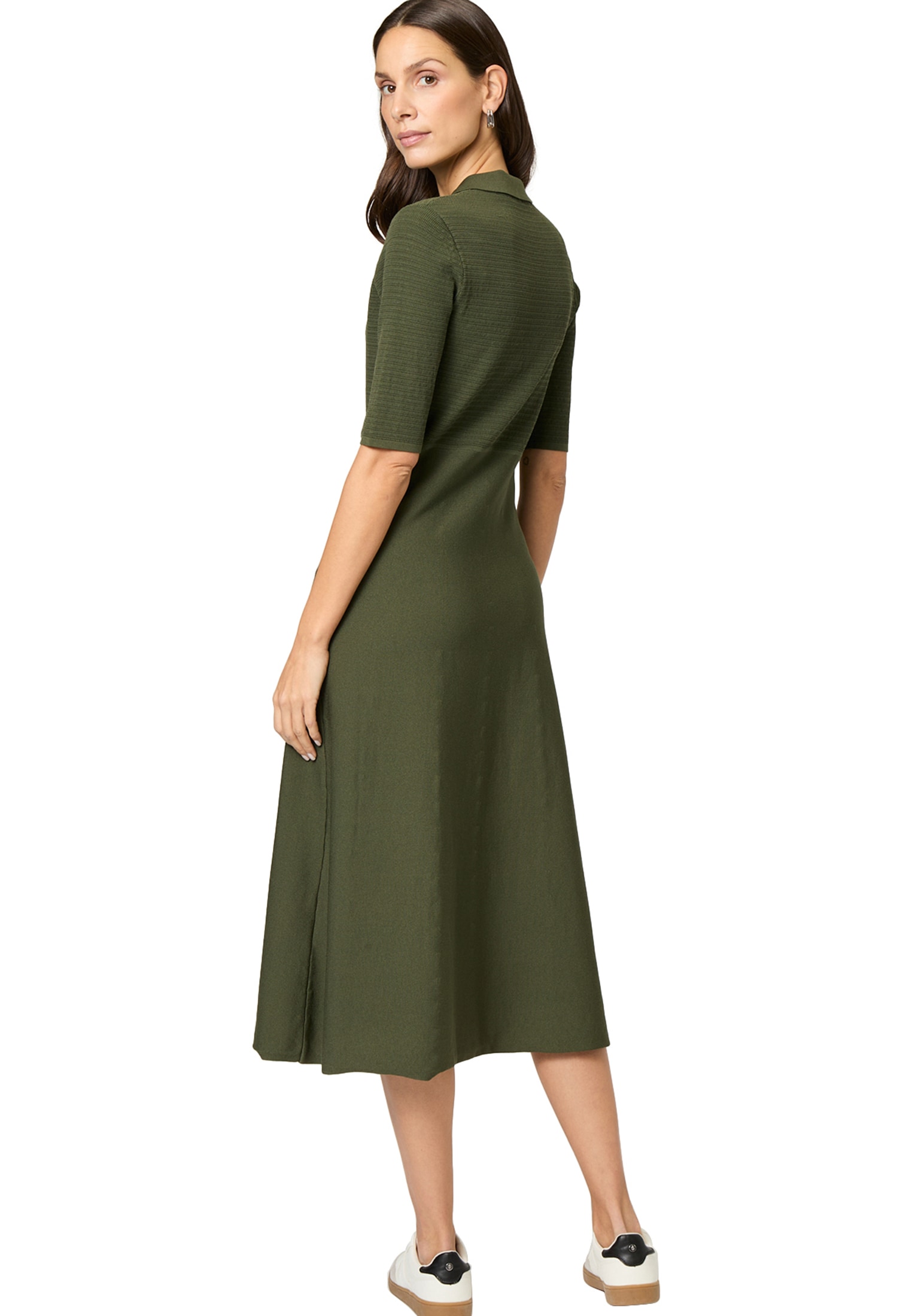 Zero Strickkleid »zero Strickkleid mit Knopfleiste«, Knopfleiste