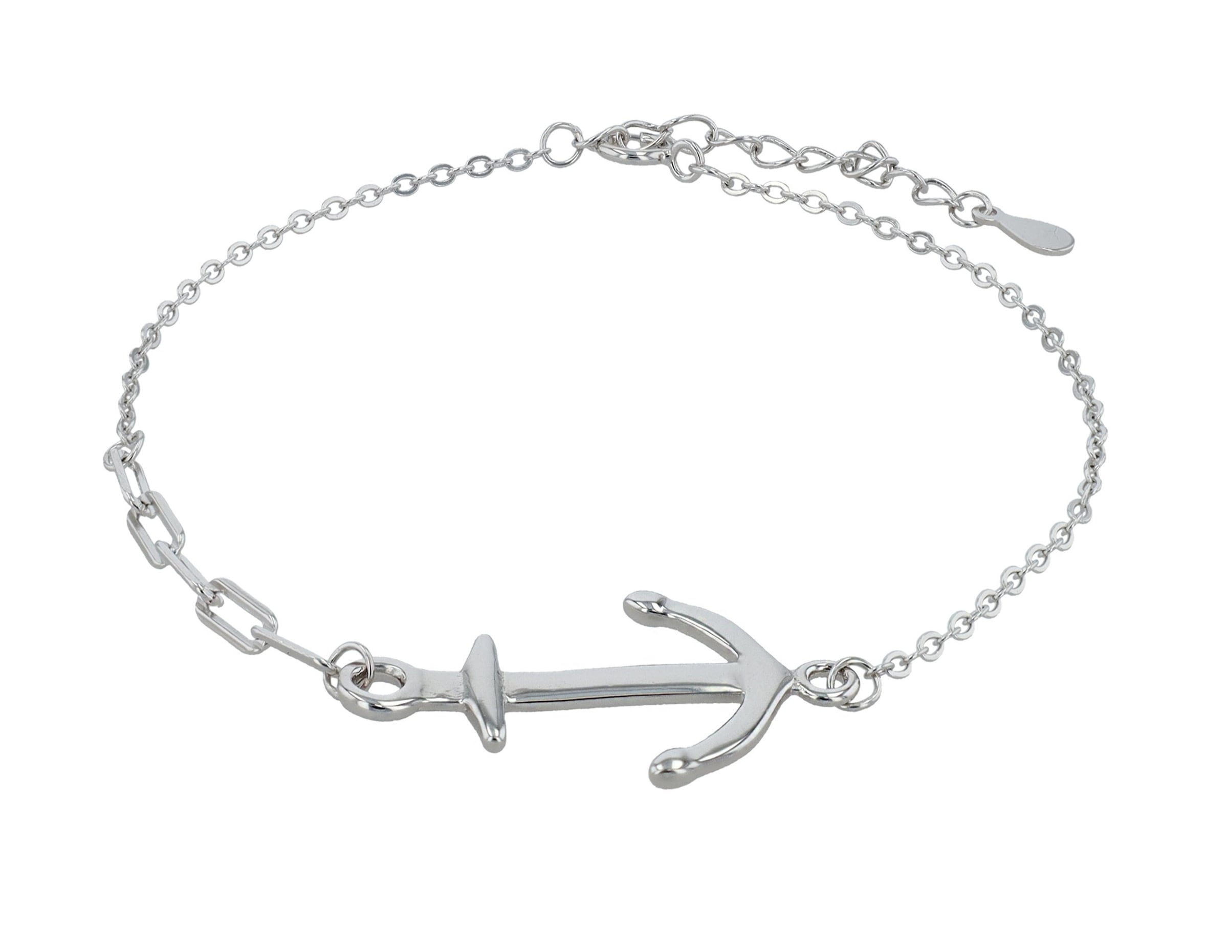 Armband »Damen Armband Anker aus 925 Silber 17+3 cm«