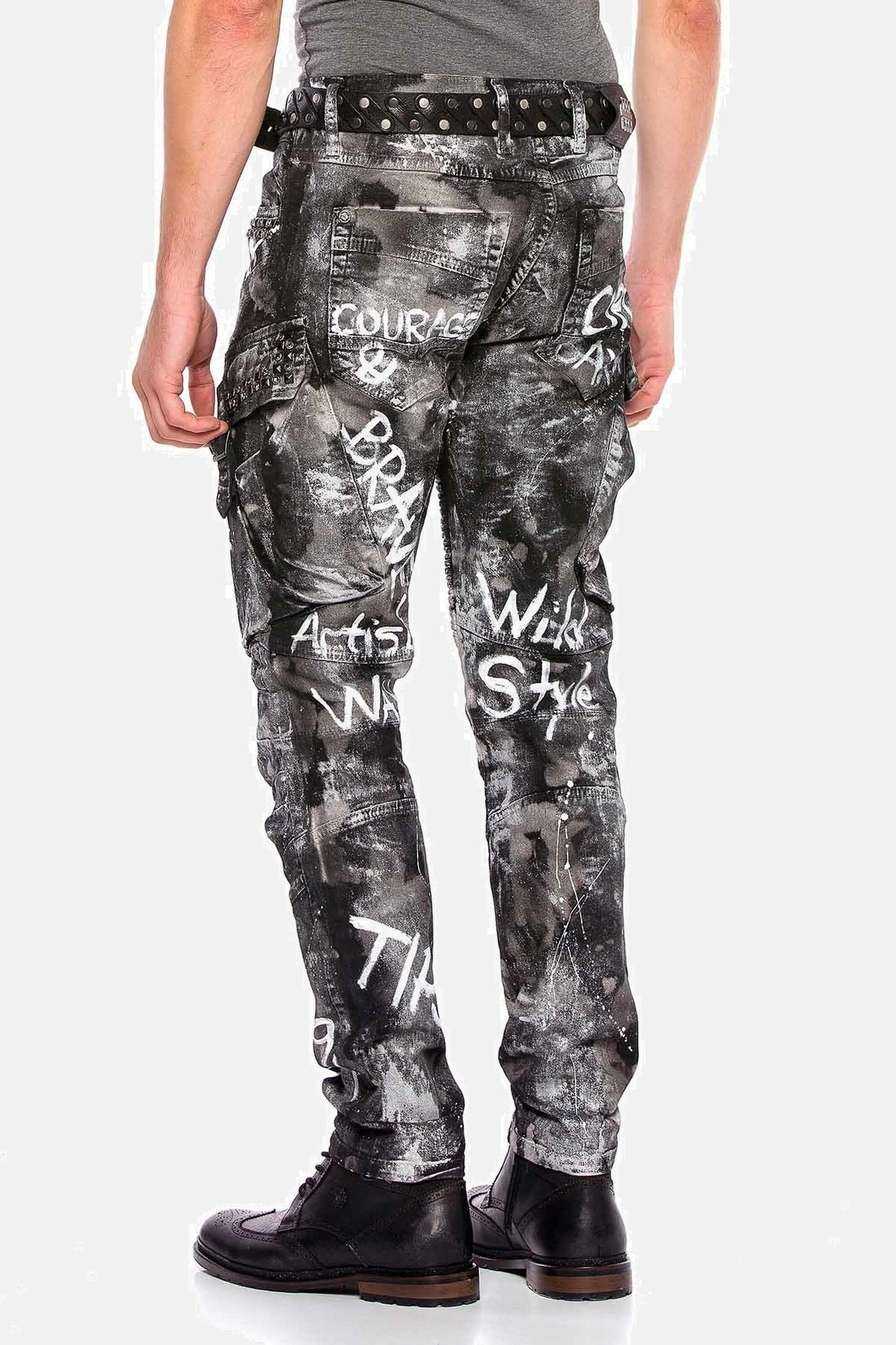 Cipo & Baxx Regular-fit-Jeans »Jeans«, im Regular-Fit, CD572