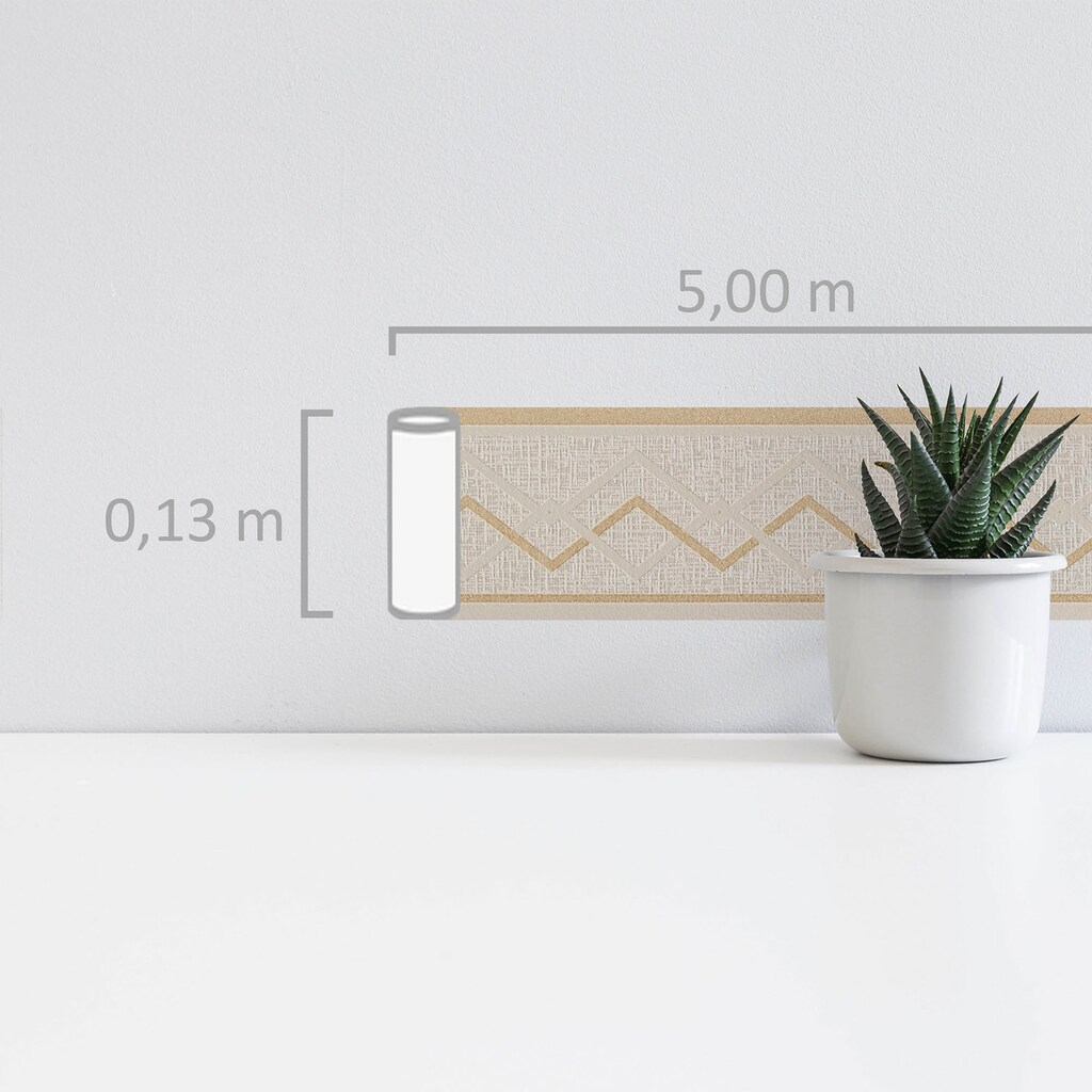 A.S. Création Bordüre »Only Borders 11«, geometrisch-grafisch-Motiv